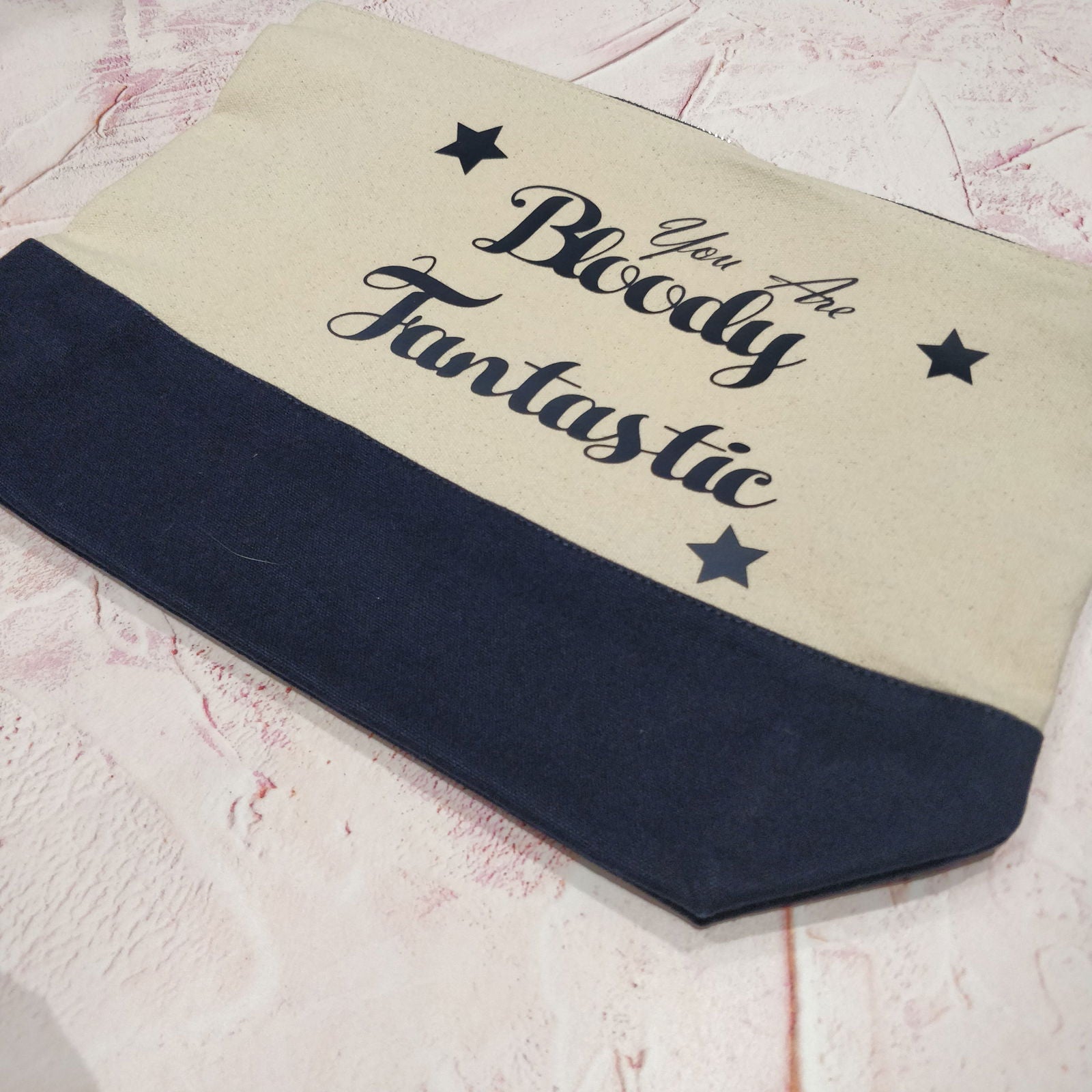 Freaking Amazing/Bloody Fantastic Cotton Pouch - Fay Dixon Design