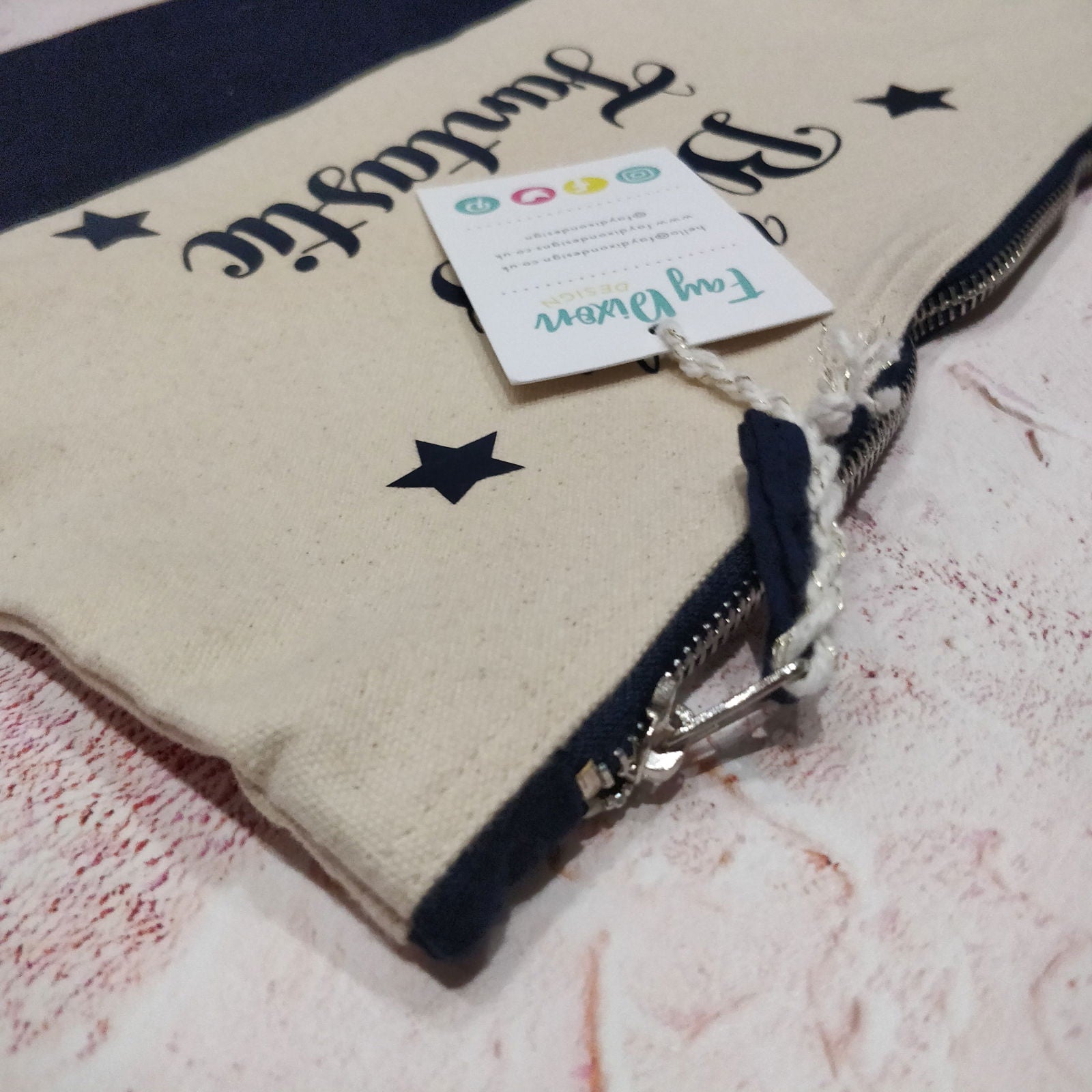 Freaking Amazing/Bloody Fantastic Cotton Pouch - Fay Dixon Design