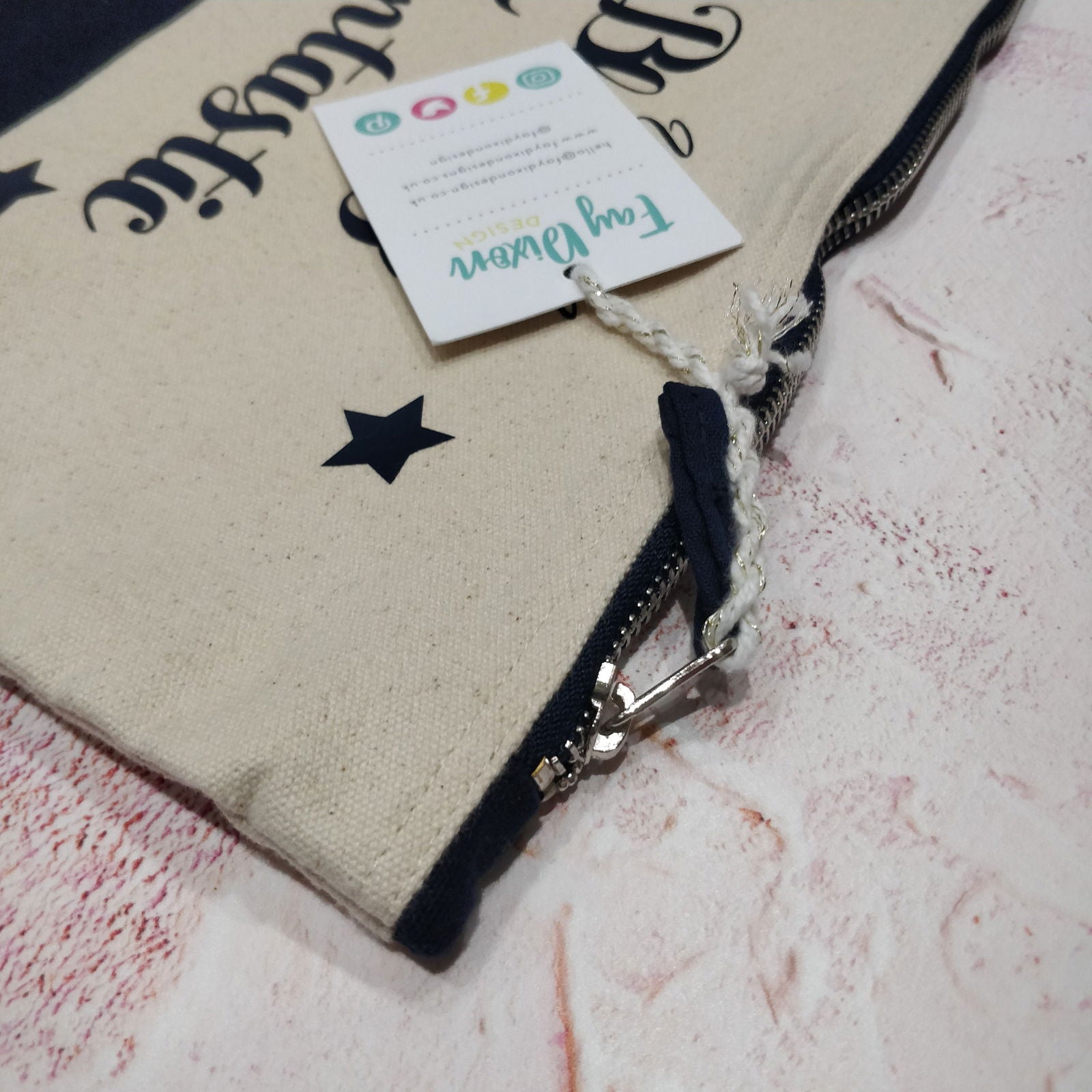 Freaking Amazing/Bloody Fantastic Cotton Pouch - Fay Dixon Design