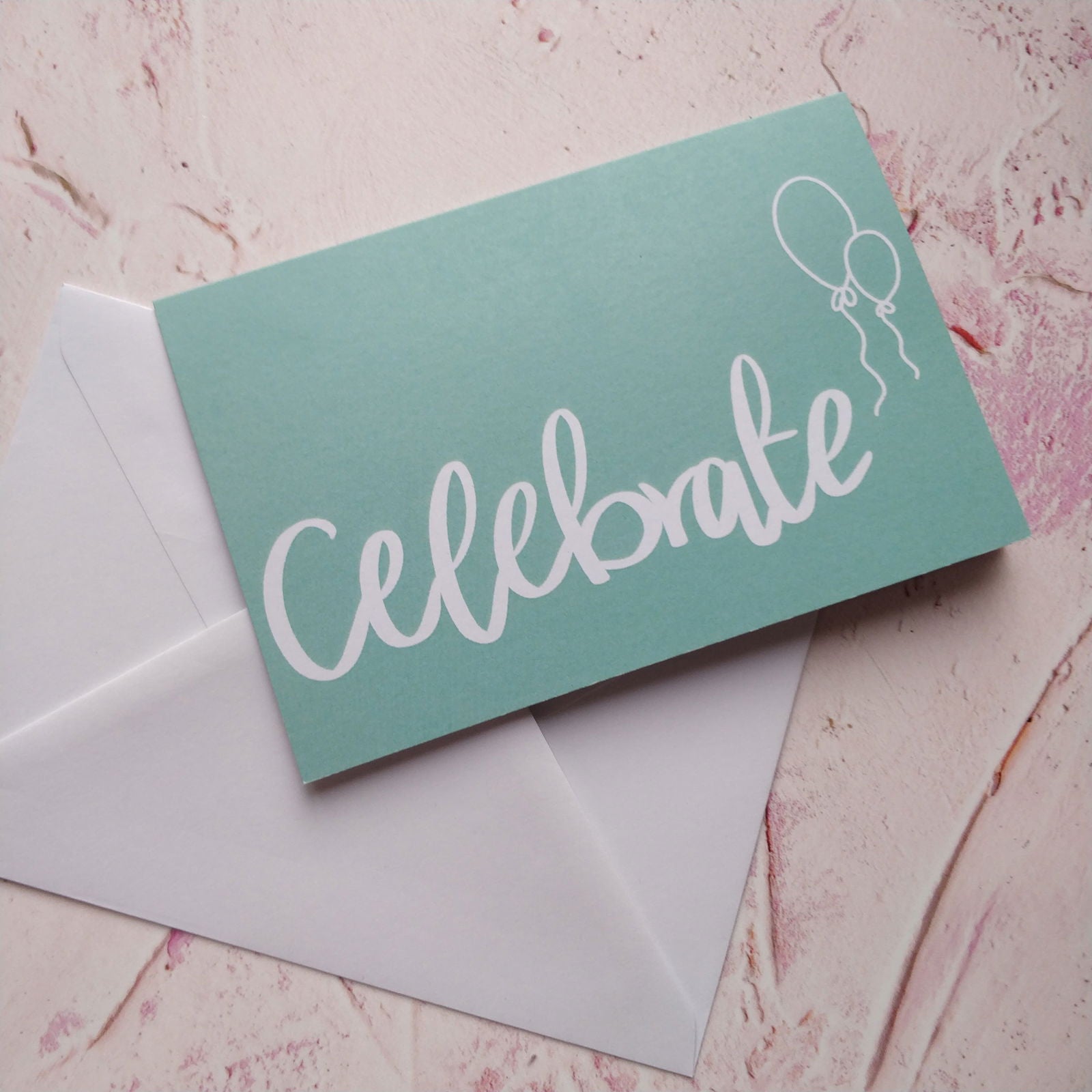 Celebrate Greeting Card - Fay Dixon Design