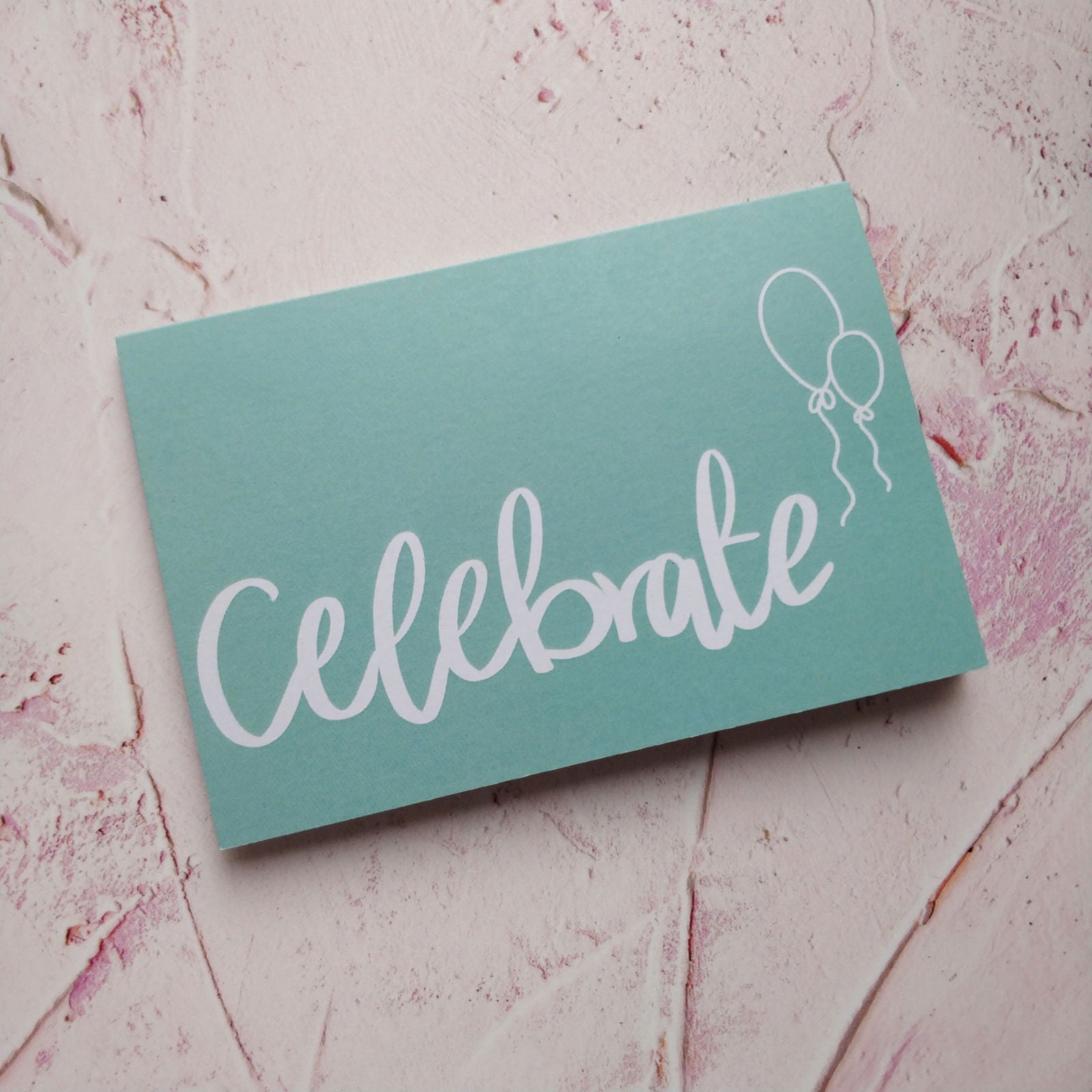 Celebrate Greeting Card - Fay Dixon Design