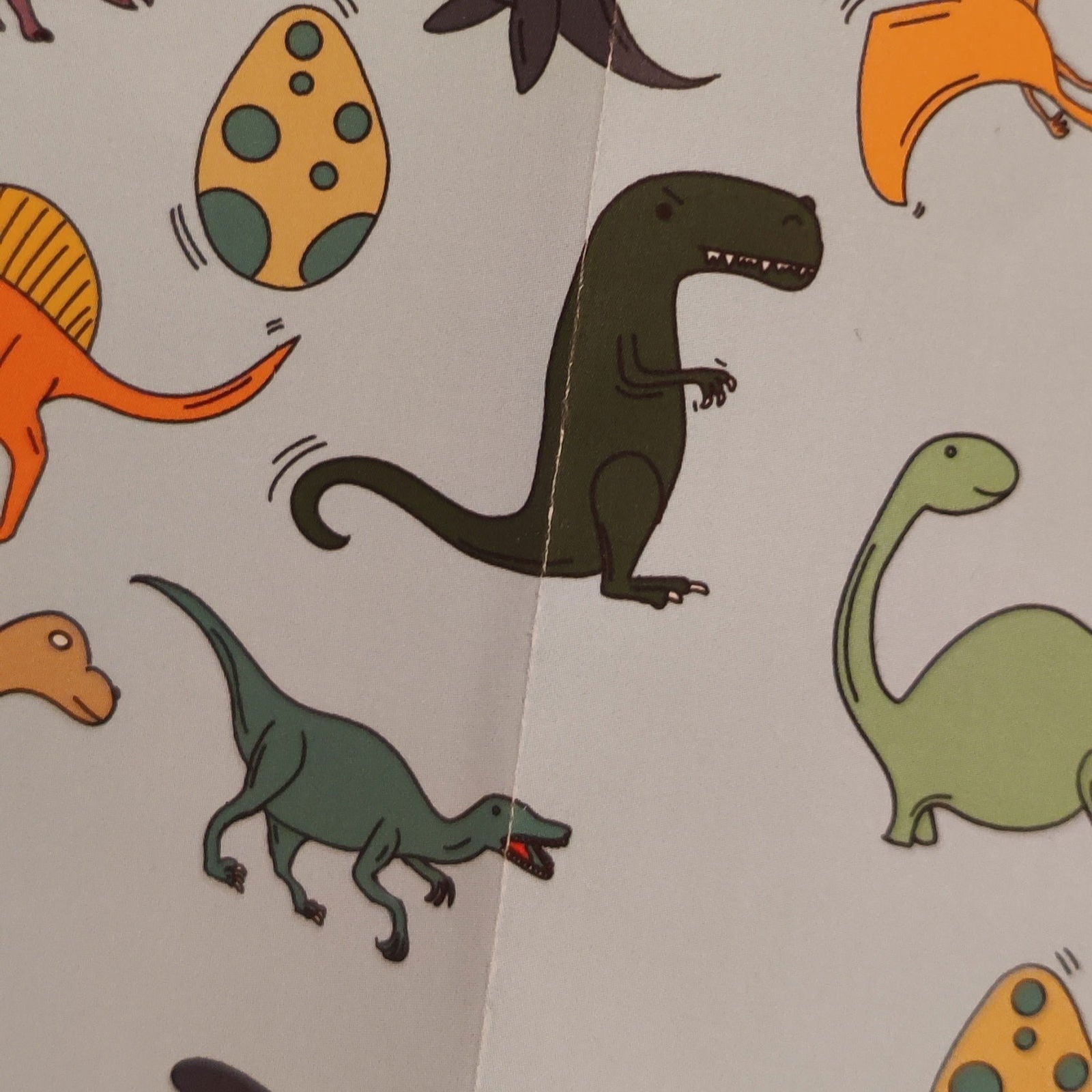Cute Dinosaur Wrapping Paper - Fay Dixon Design