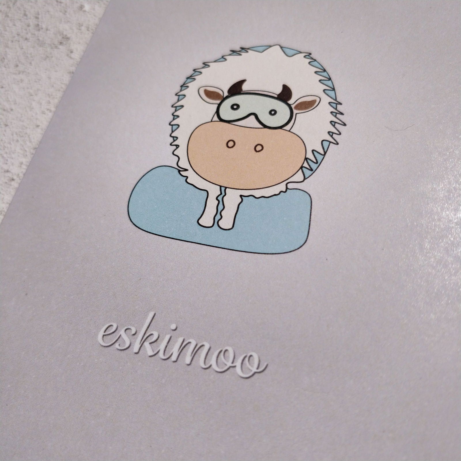 Eskimoo Greeting Card - Fay Dixon Design