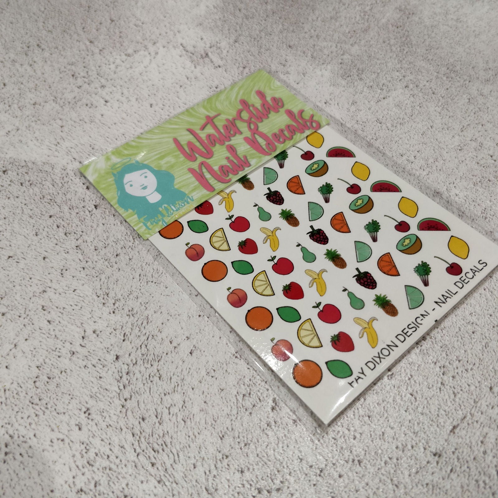 Feelin' Fruity Waterslide Nail Decals - Fay Dixon Design