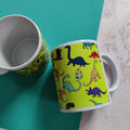 Full Colour Dinosaur Pattern Mug - Fay Dixon Design