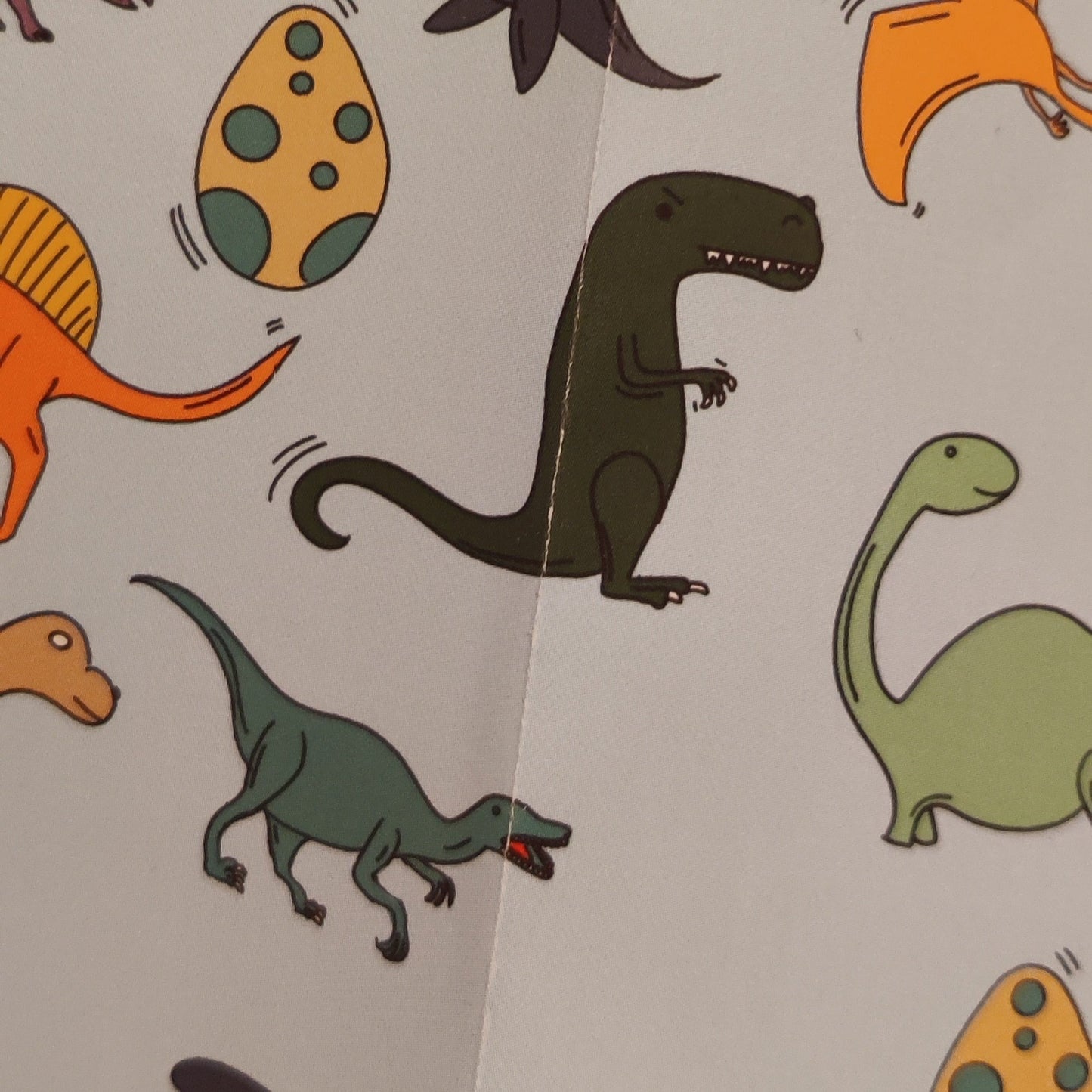 Cute Dinosaur Wrapping Paper