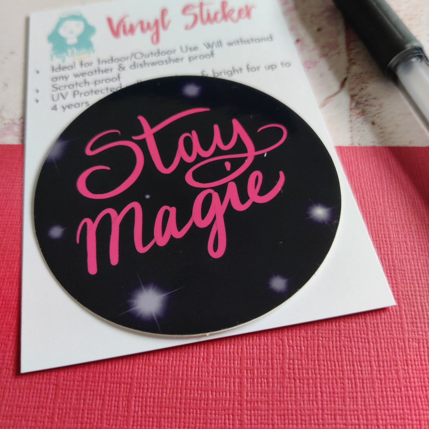 Stay Magic Vinyl Sticker