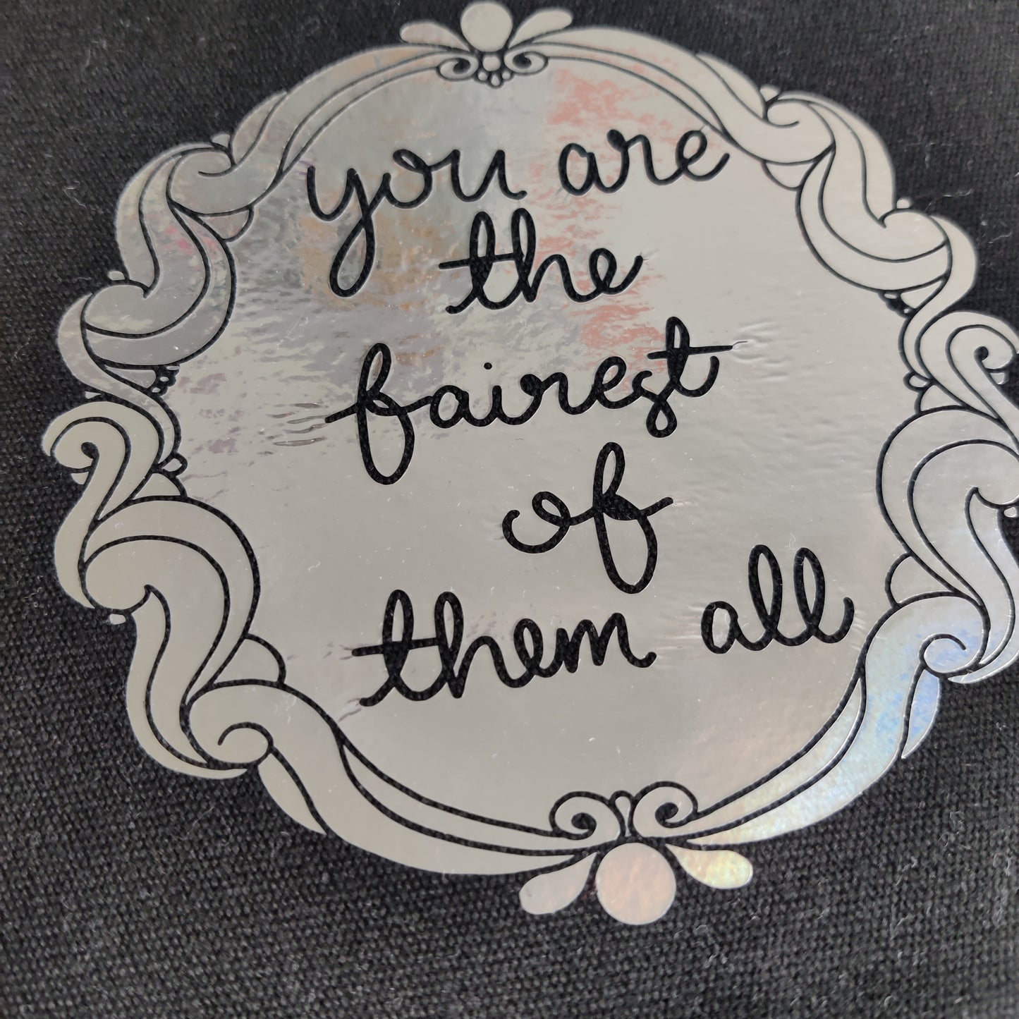 You are the fairest of them all Cotton Pouch with Wrist Strap