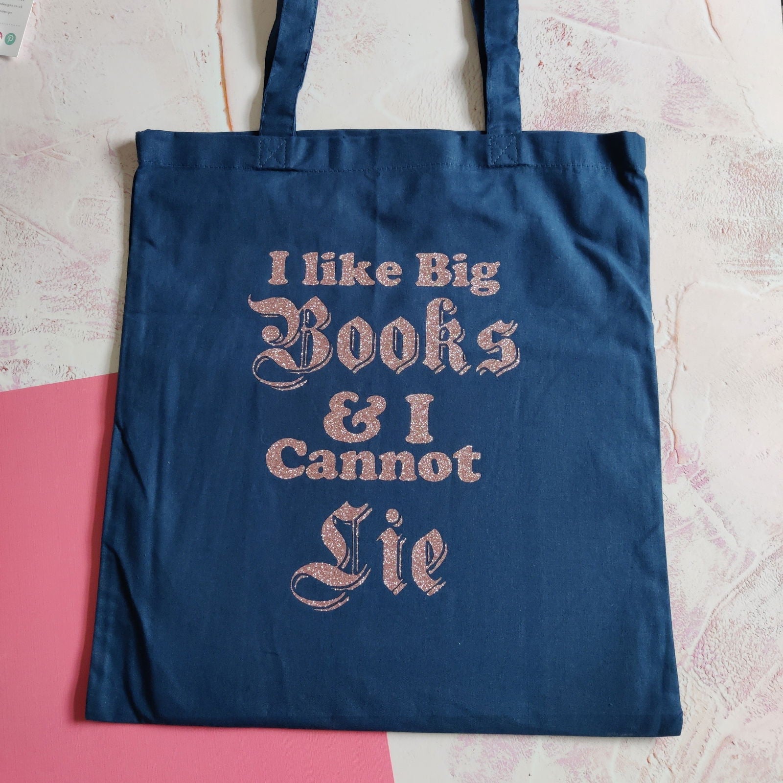 I Like Big Books & I Cannot Lie Tote Bag - Fay Dixon Design