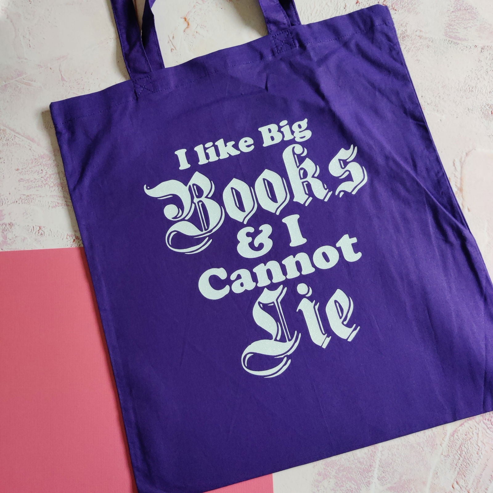 I Like Big Books & I Cannot Lie Tote Bag - Fay Dixon Design