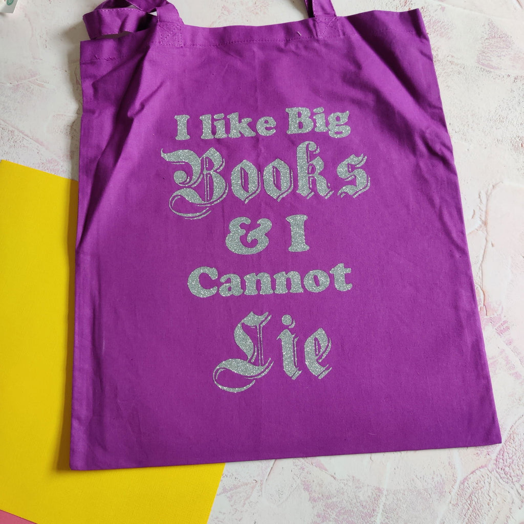 I Like Big Books & I Cannot Lie Tote Bag - Fay Dixon Design