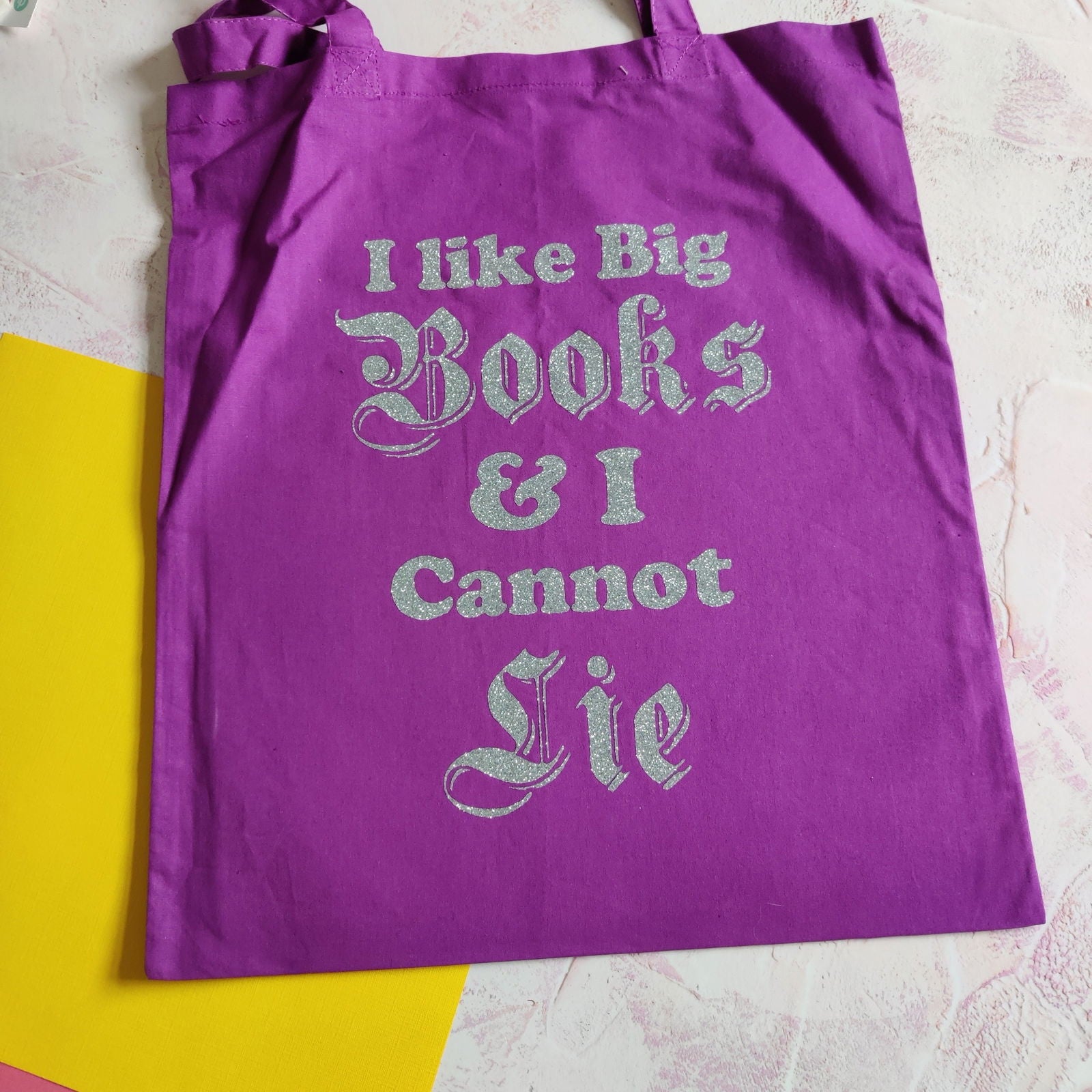 I Like Big Books & I Cannot Lie Tote Bag - Fay Dixon Design
