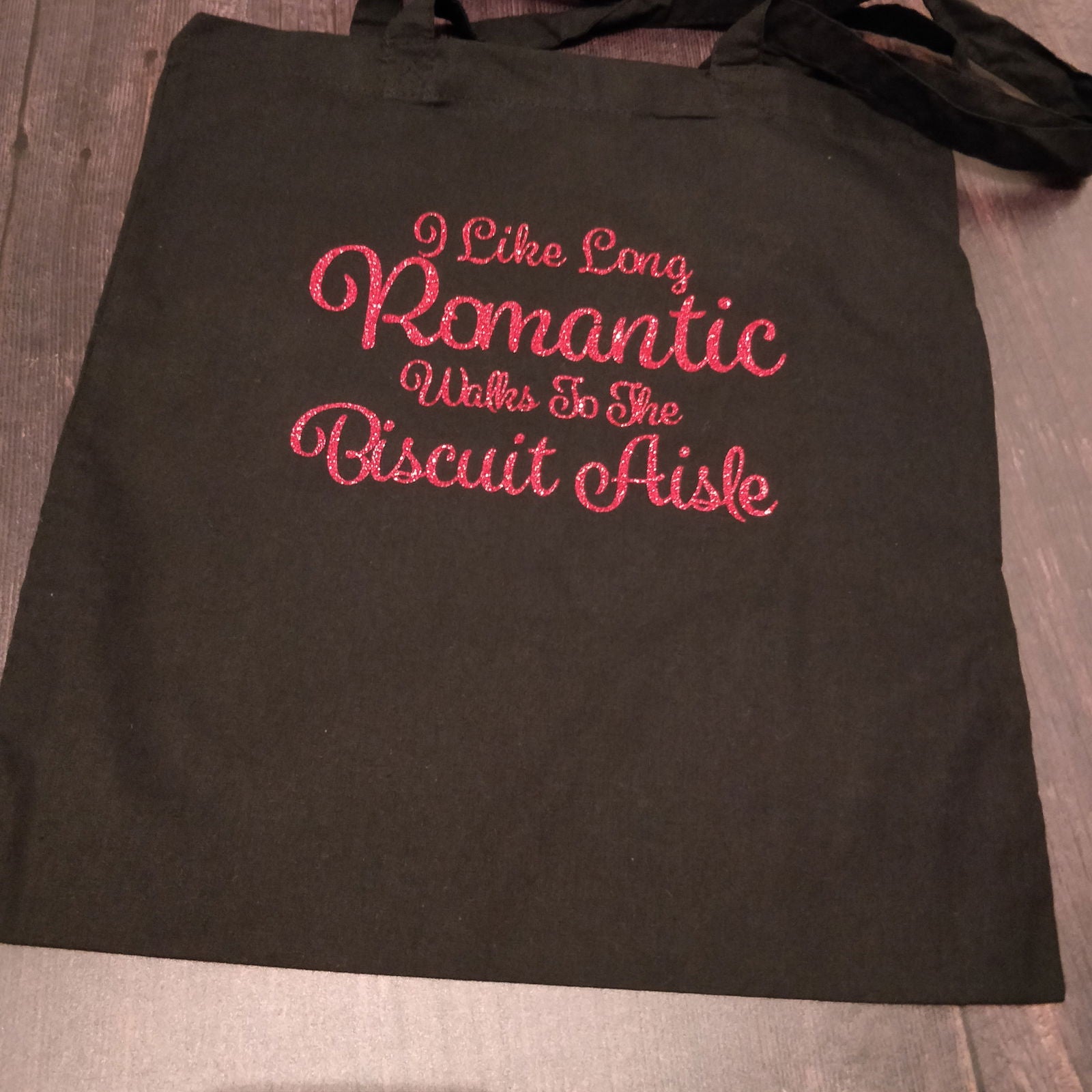 I like Long Romantic walks to the Biscuit Aisle Tote Bag - Fay Dixon Design