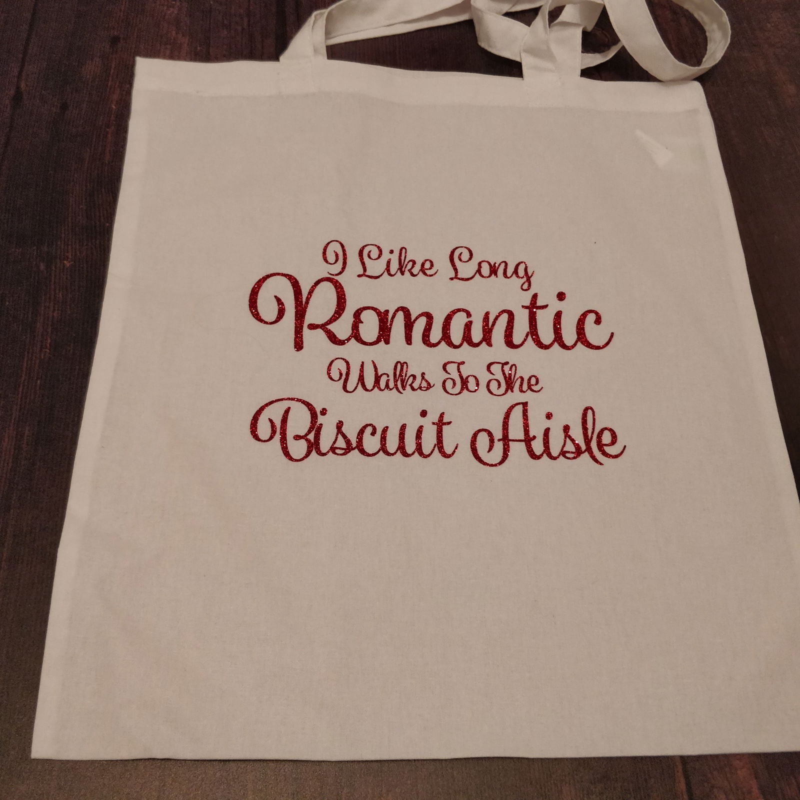 I like Long Romantic walks to the Biscuit Aisle Tote Bag - Fay Dixon Design