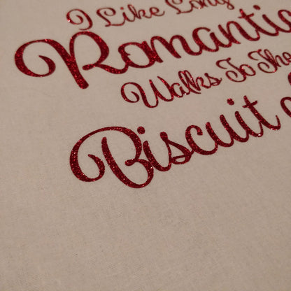I like Long Romantic walks to the Biscuit Aisle Tote Bag - Fay Dixon Design