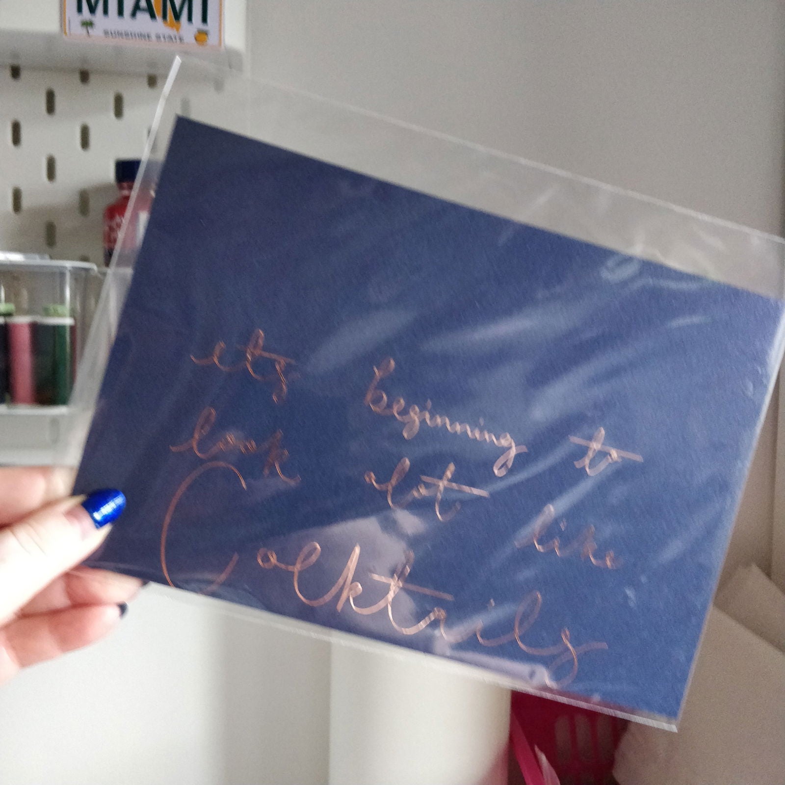 Its beginning to look alot like cocktails A5 Print - Fay Dixon Design