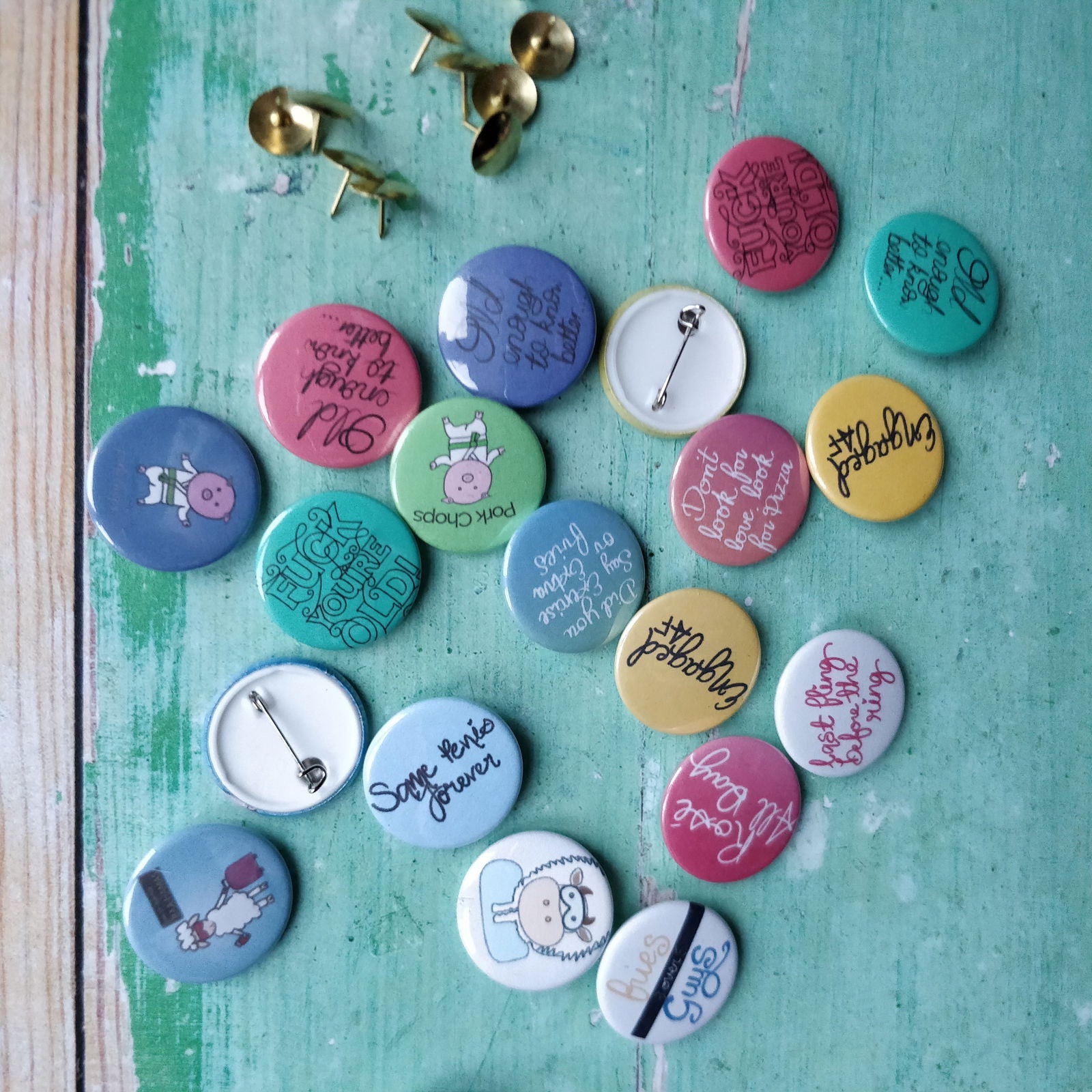 Last fling before the Ring Badge - Fay Dixon Design