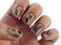 Leaves and Greenery Waterslide Nail Decals - Fay Dixon Design