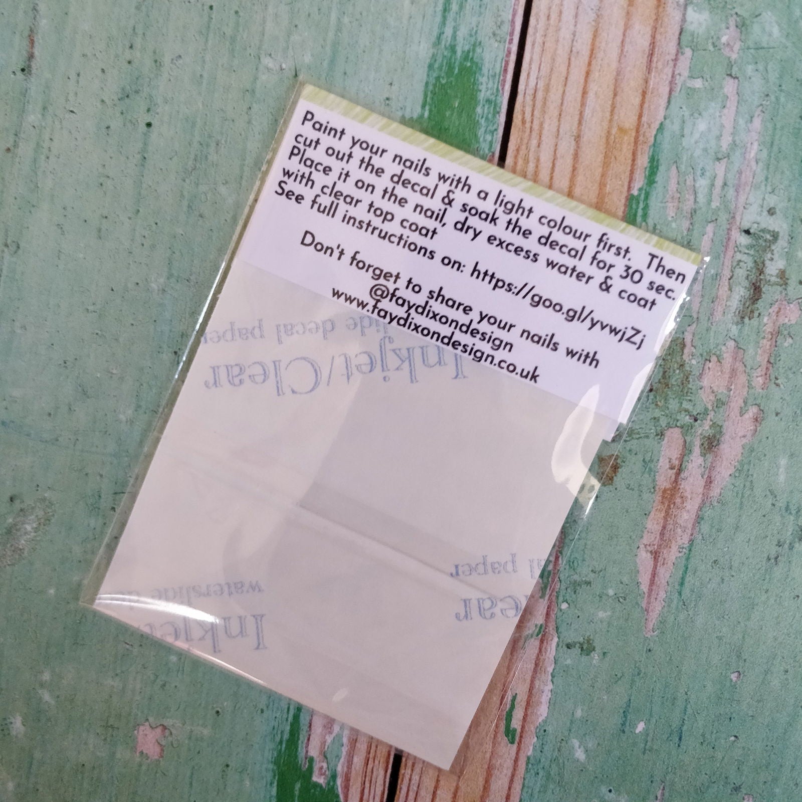 Leaves and Greenery Waterslide Nail Decals - Fay Dixon Design