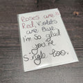 OLD Roses are Red...Im so glad your single too - Fay Dixon Design