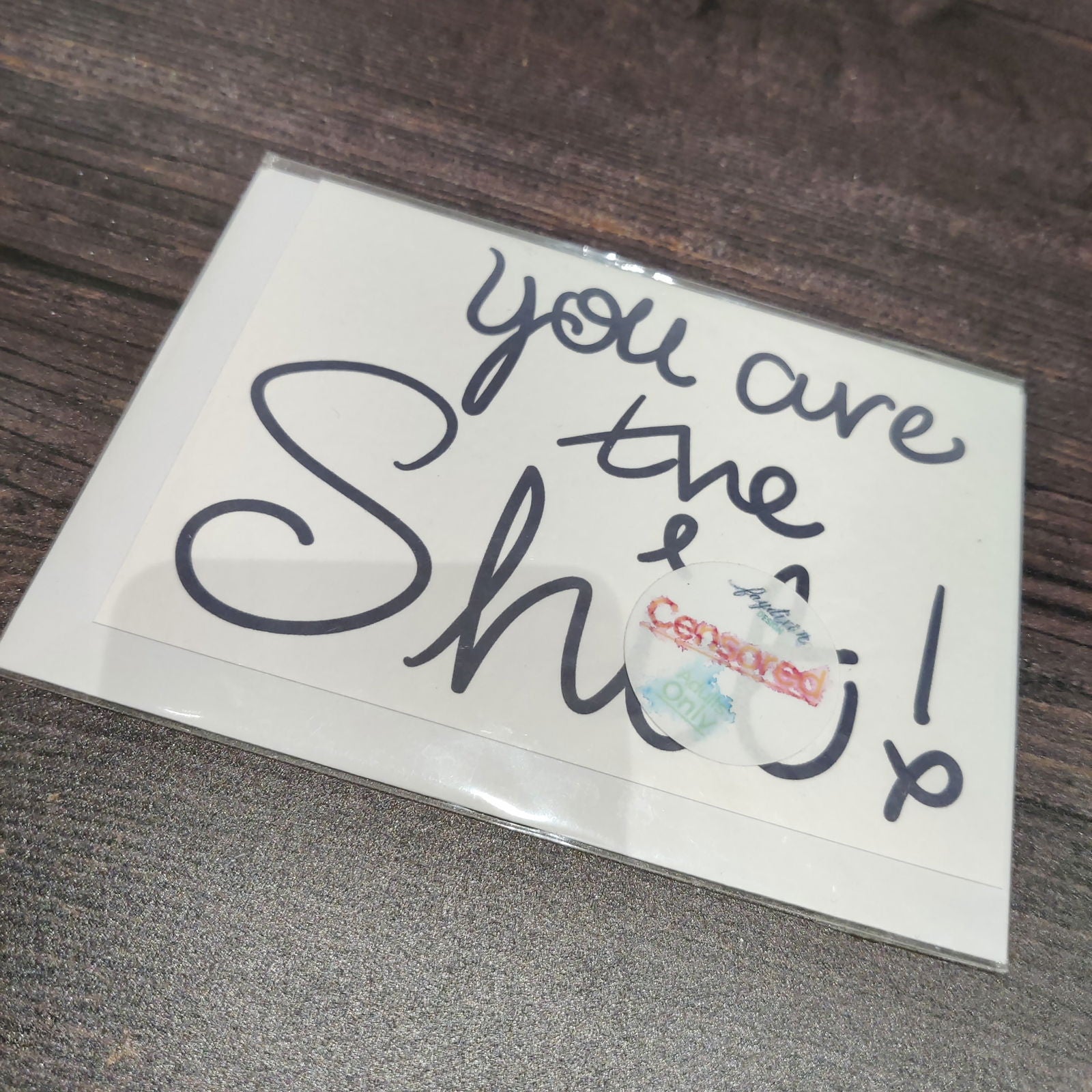 OLD You are the shit - Fay Dixon Design