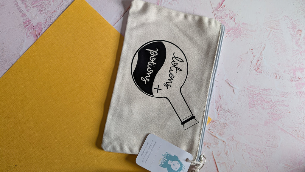 Lotions and Potions Wristlet Pouch