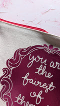 You are the fairest of them all Cotton Pouch with Wrist Strap