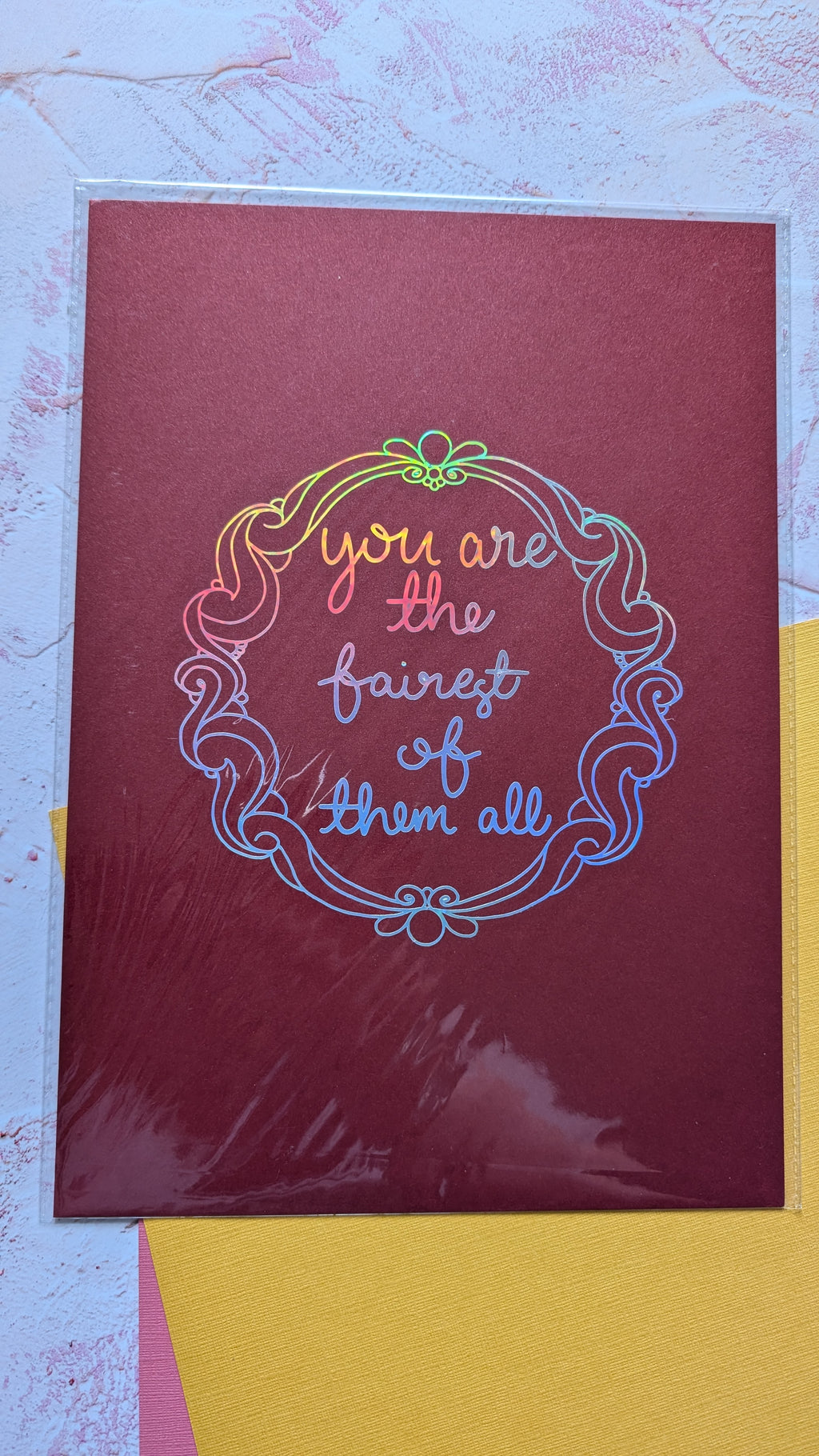 You are the fairest of them all Quote Print