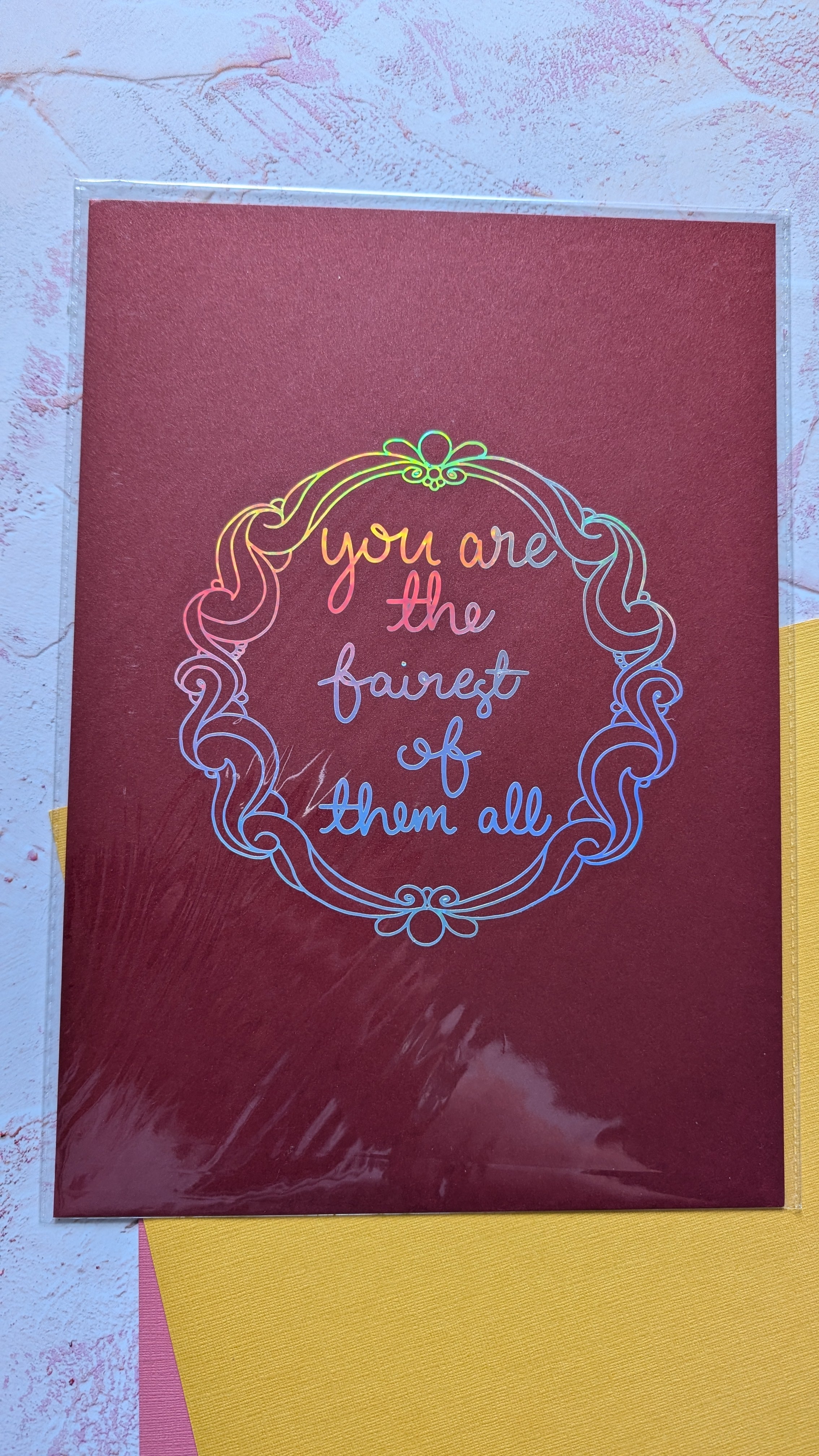 You are the fairest of them all Quote Print