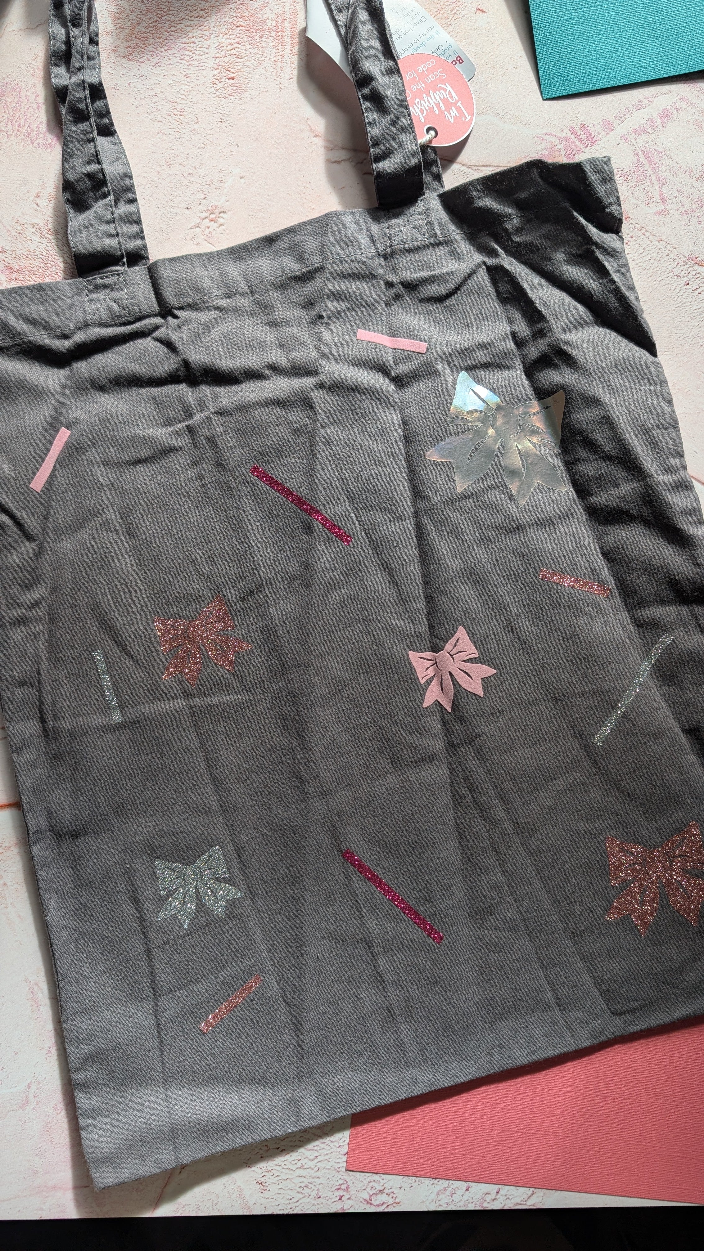 Pretty Pink Bows Tote Bag