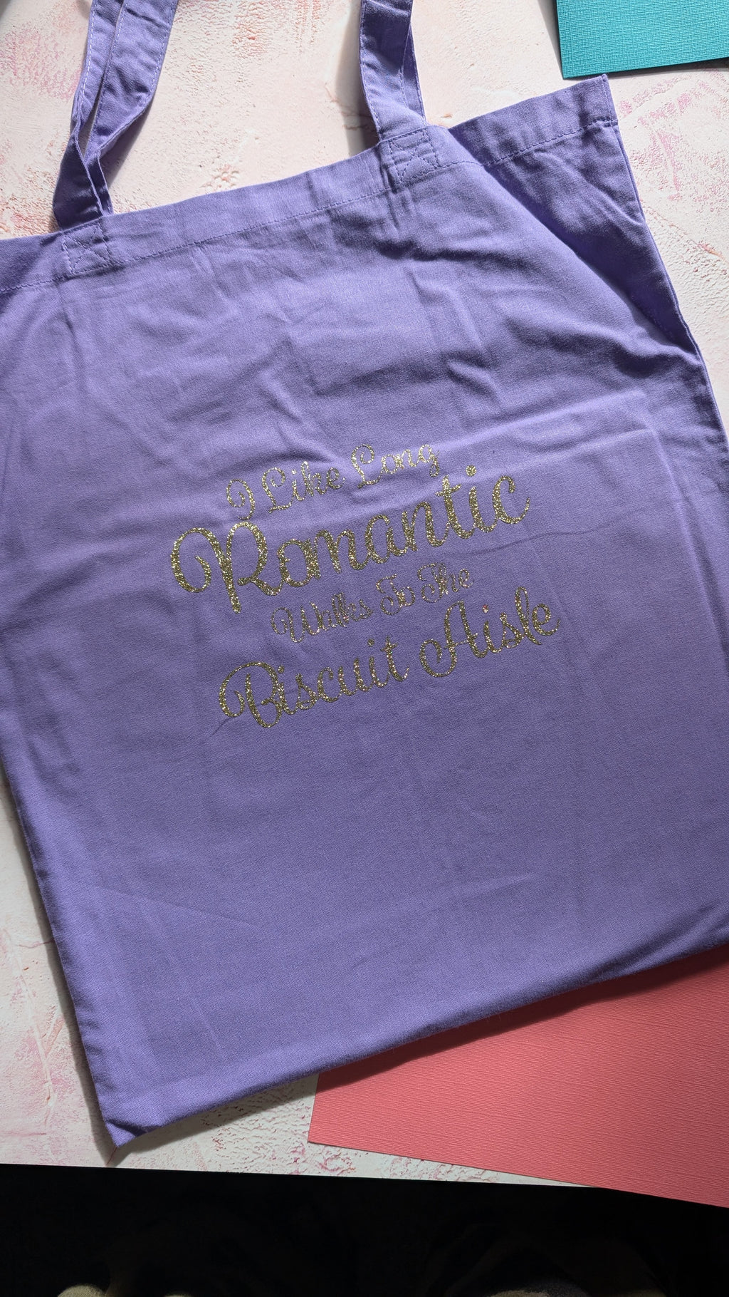 I like Long Romantic walks to the Biscuit Aisle Tote Bag
