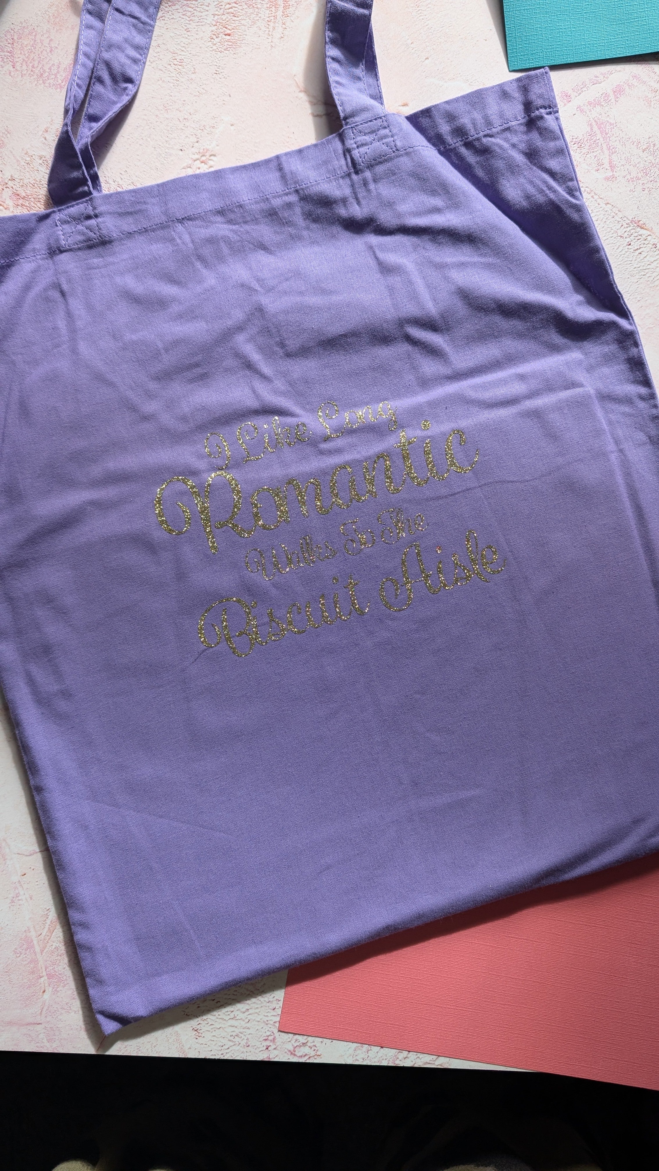 I like Long Romantic walks to the Biscuit Aisle Tote Bag