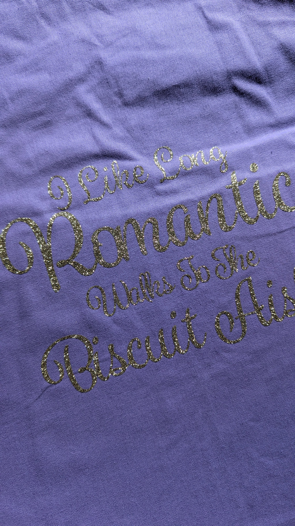 I like Long Romantic walks to the Biscuit Aisle Tote Bag