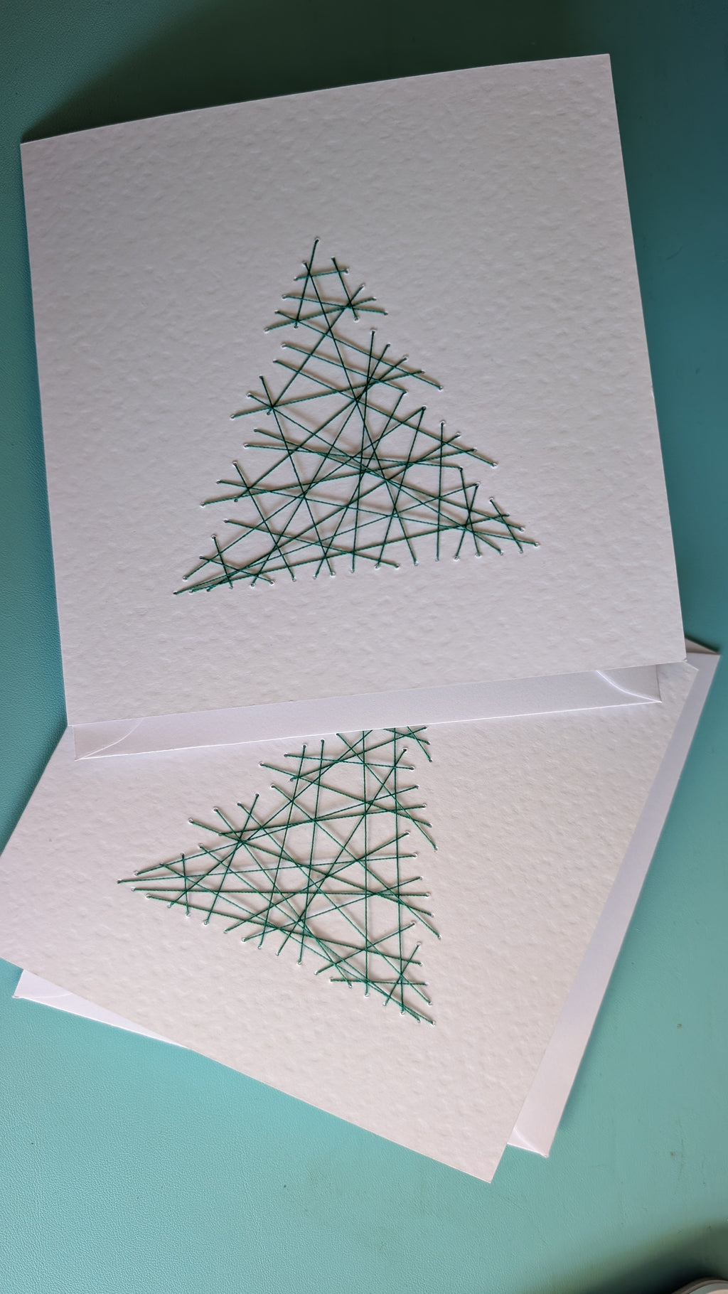 Handmade Christmas Tree Greting Card