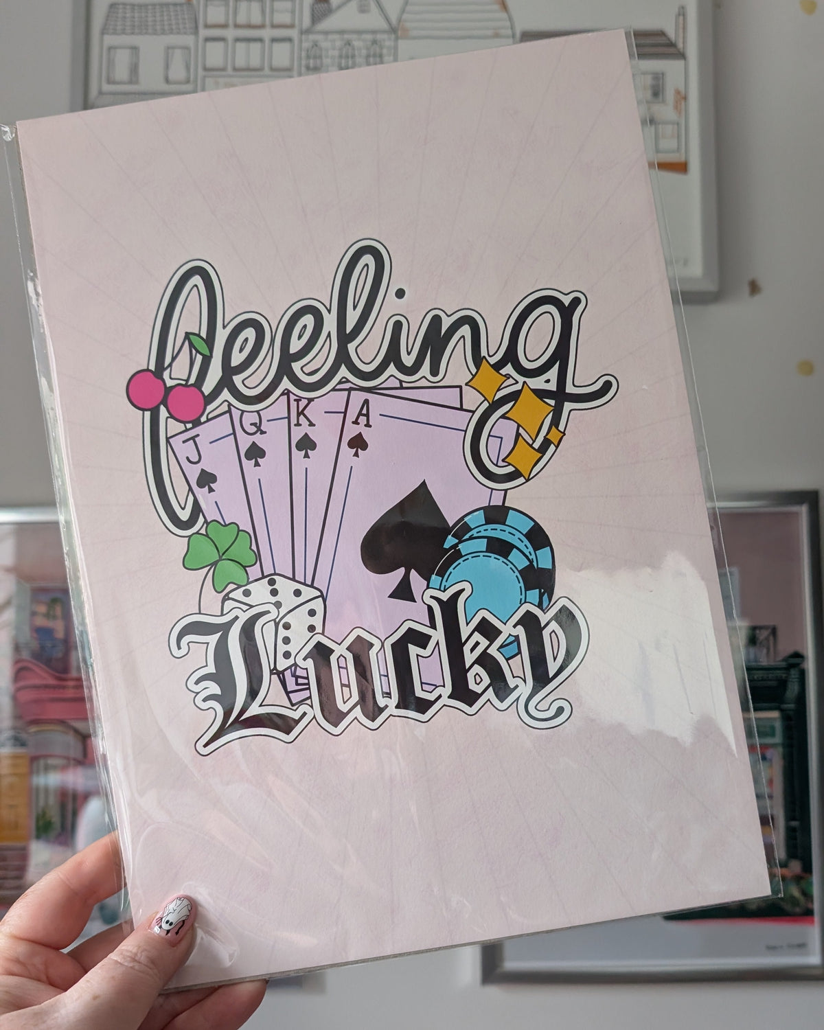 Feeling Lucky Print