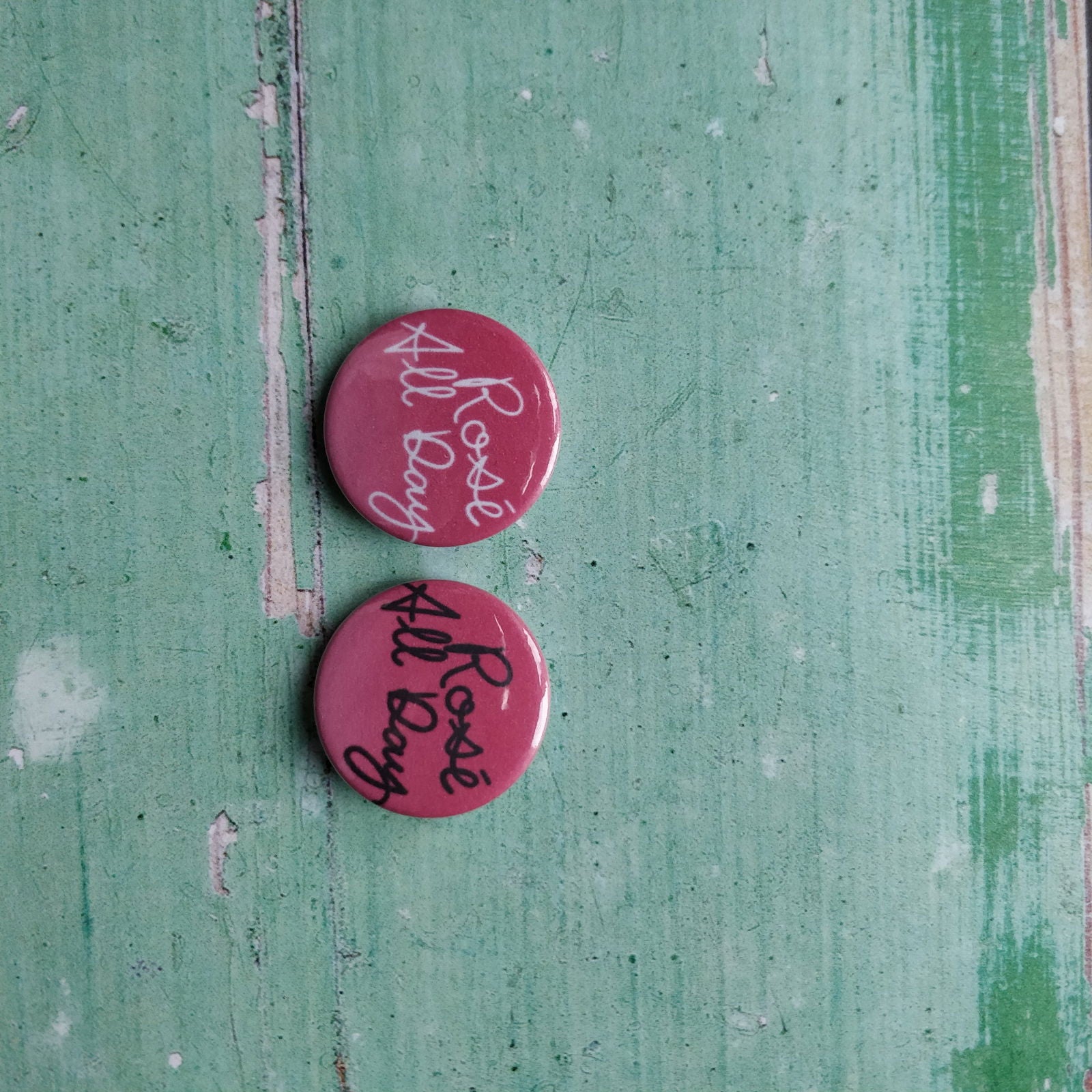 Rose All Day Badge - Fay Dixon Design