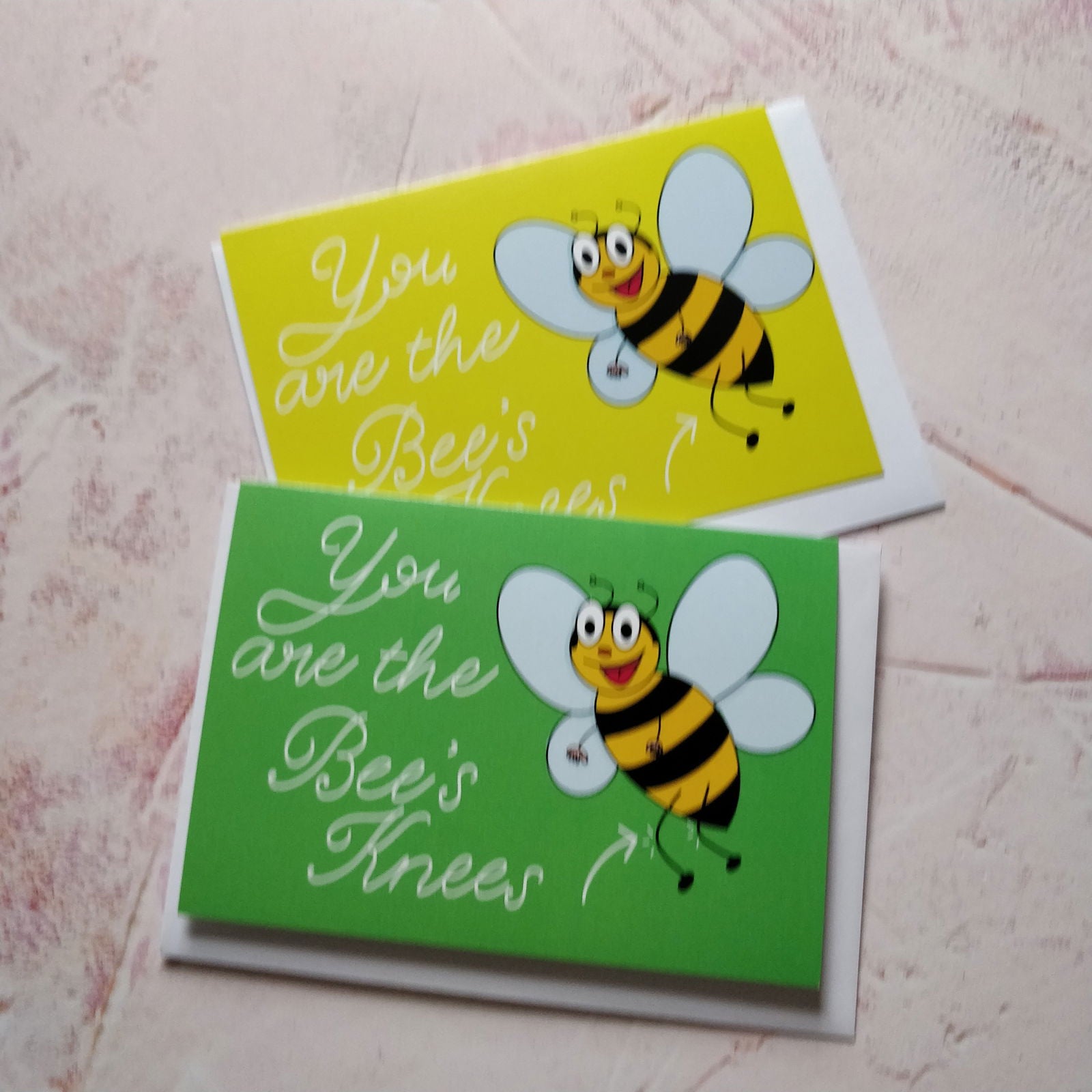 You are the Bee's Knees Greeting Card - Fay Dixon Design