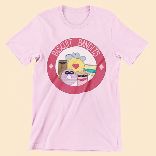 Biscuit Bandits Emblem T-Shirt - multiple colours available