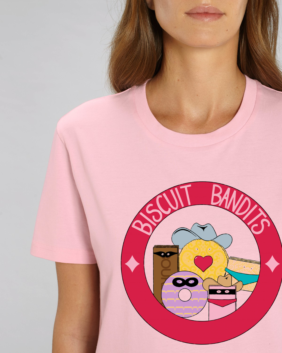 Biscuit Bandits Emblem T-Shirt - multiple colours available