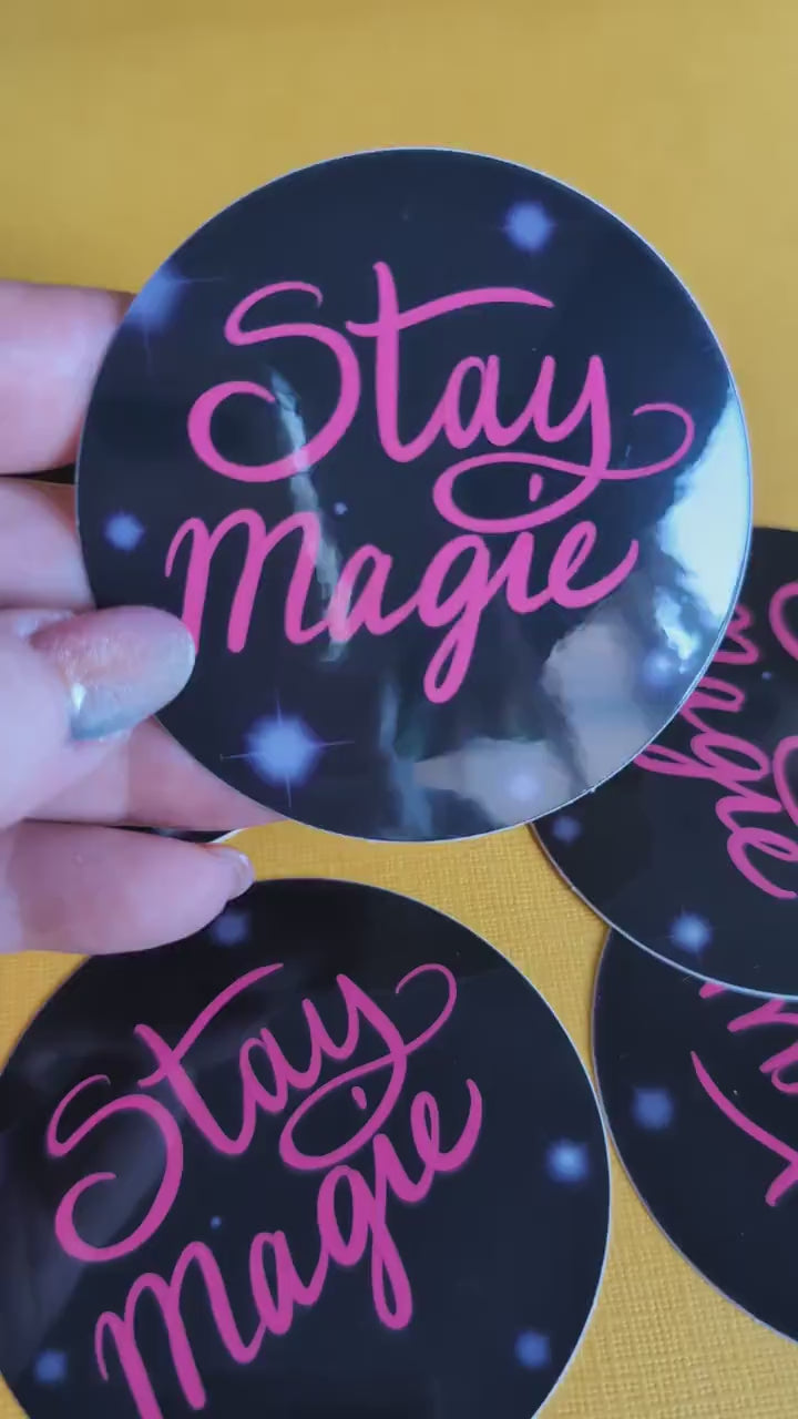 Stay Magic Vinyl Sticker