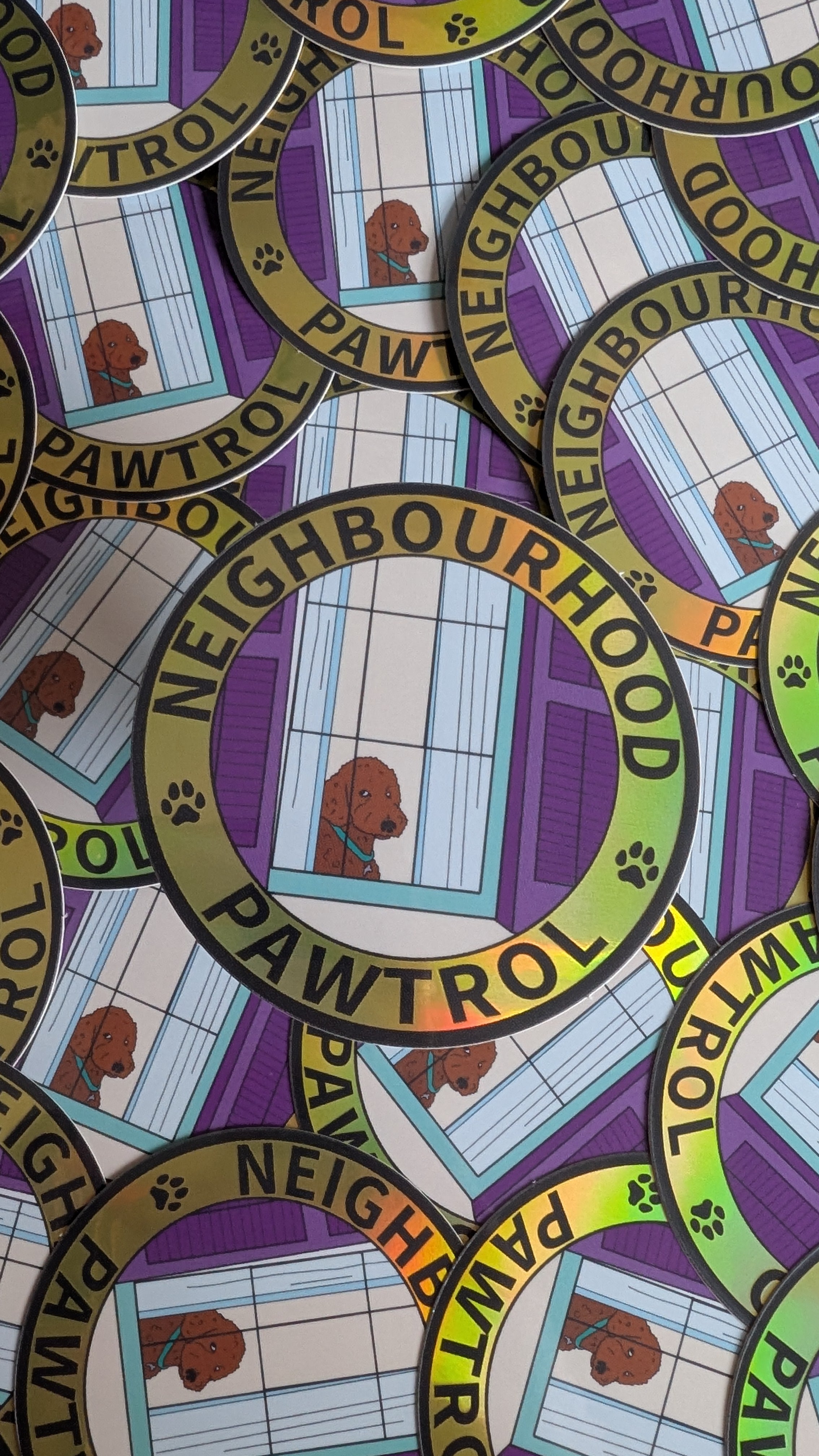 Neighborhood Pawtrol Vinyl Sticker