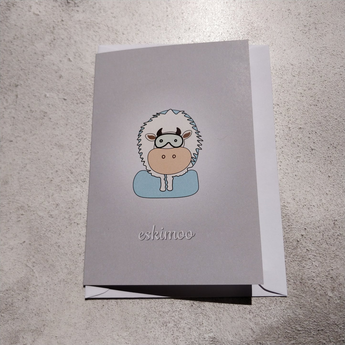 Eskimoo Greeting Card - fay-dixon-design