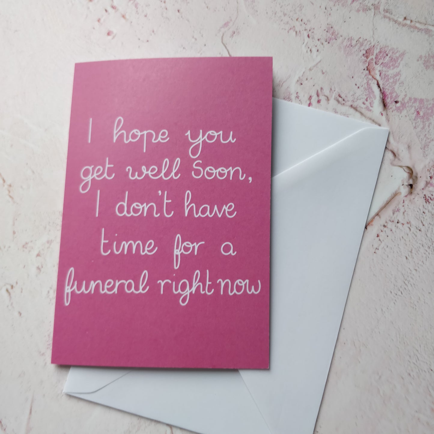 I hope you get well soon...Greeting Card - fay-dixon-design