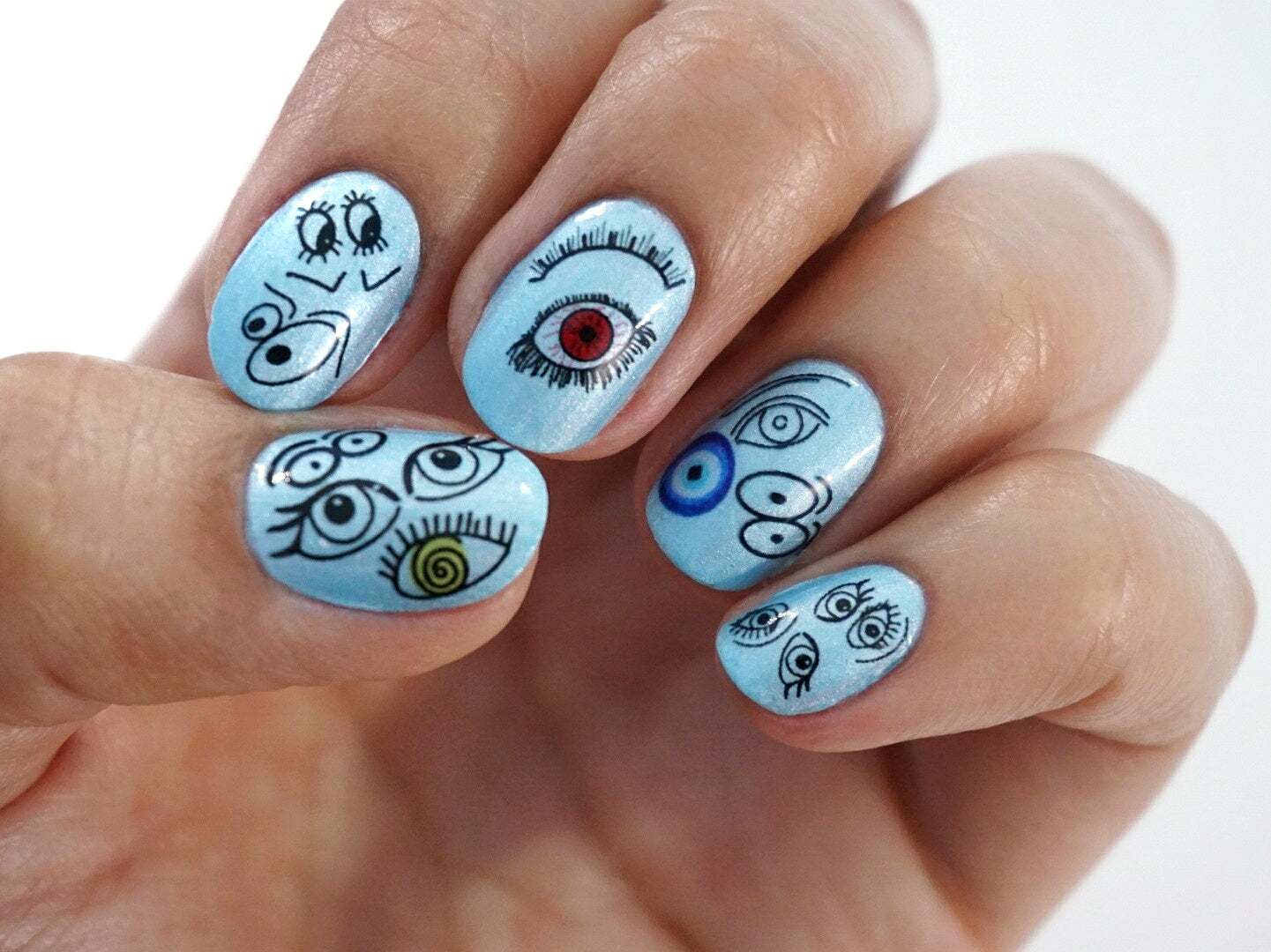 Eyes Waterslide Nail Decals - Fay Dixon Design
