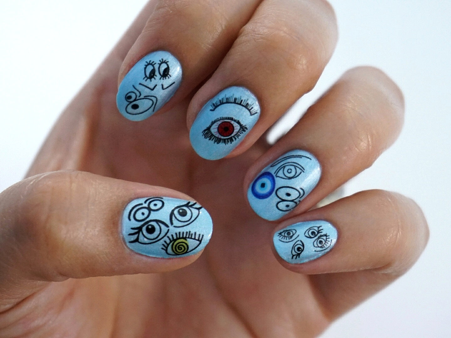 Eyes Waterslide Nail Decals - Fay Dixon Design
