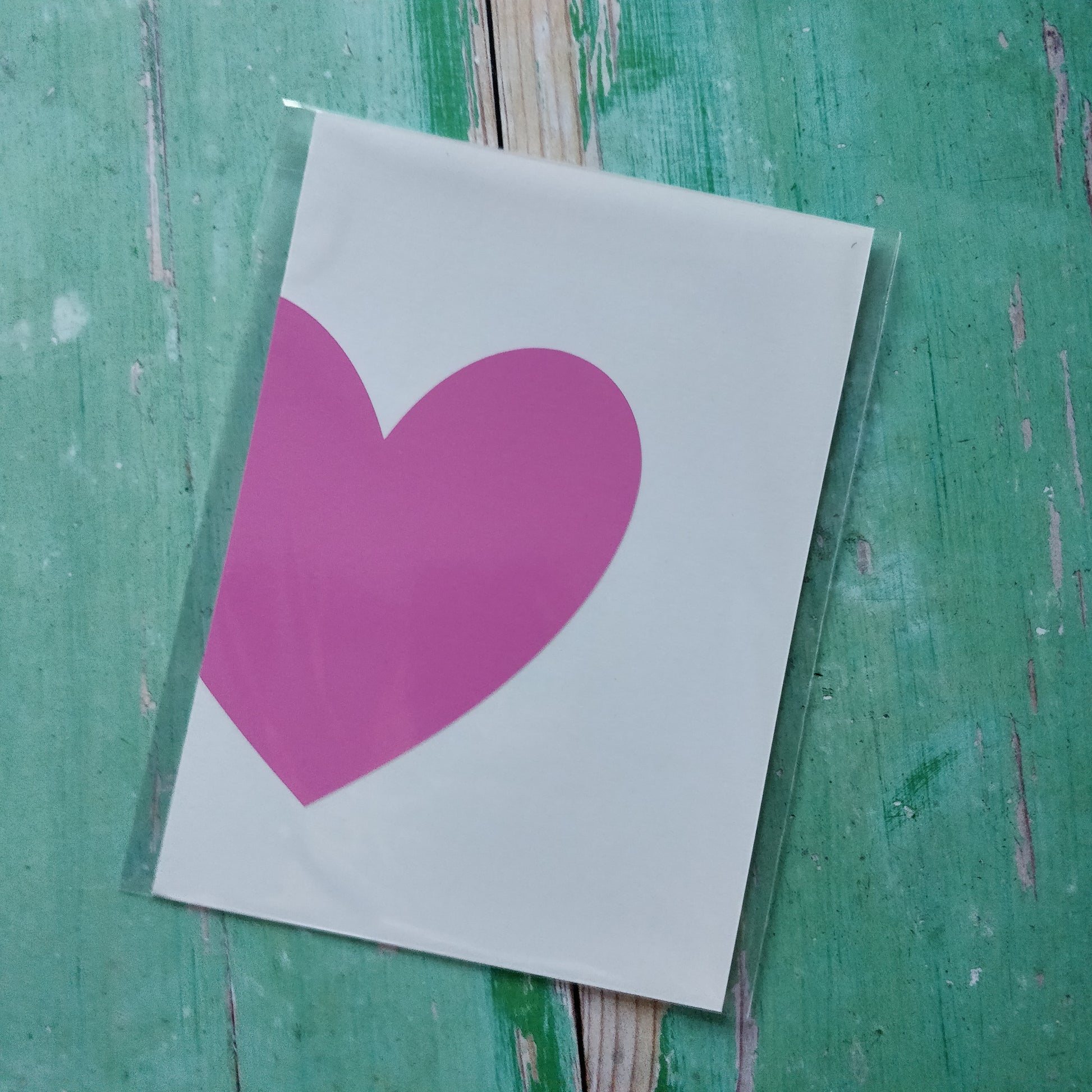 Pink heart Print - Fay Dixon Design