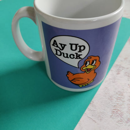 Full Colour Ay Up Duck Mug - Fay Dixon Design