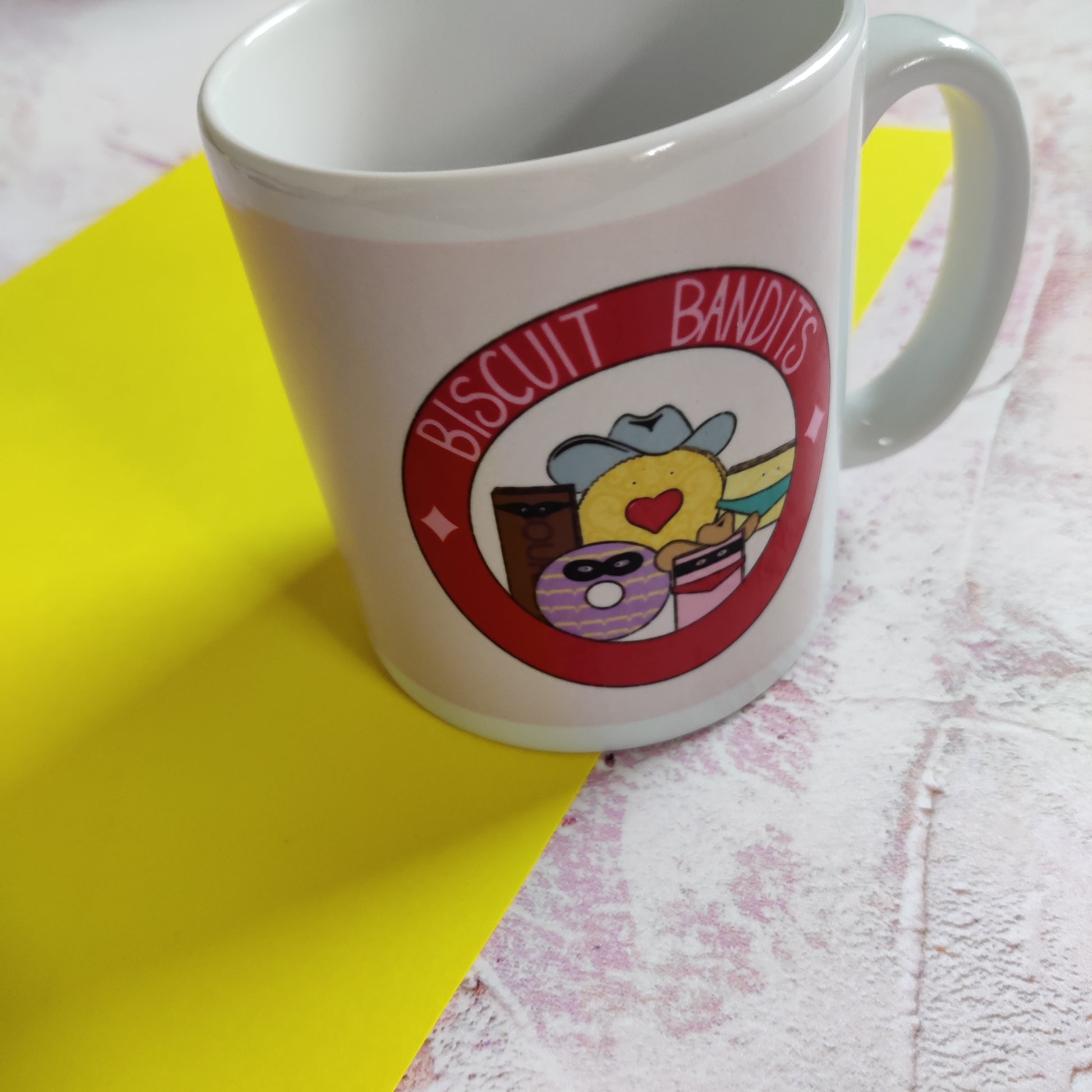 Full Colour Biscuit Bandits Mug - Fay Dixon Design