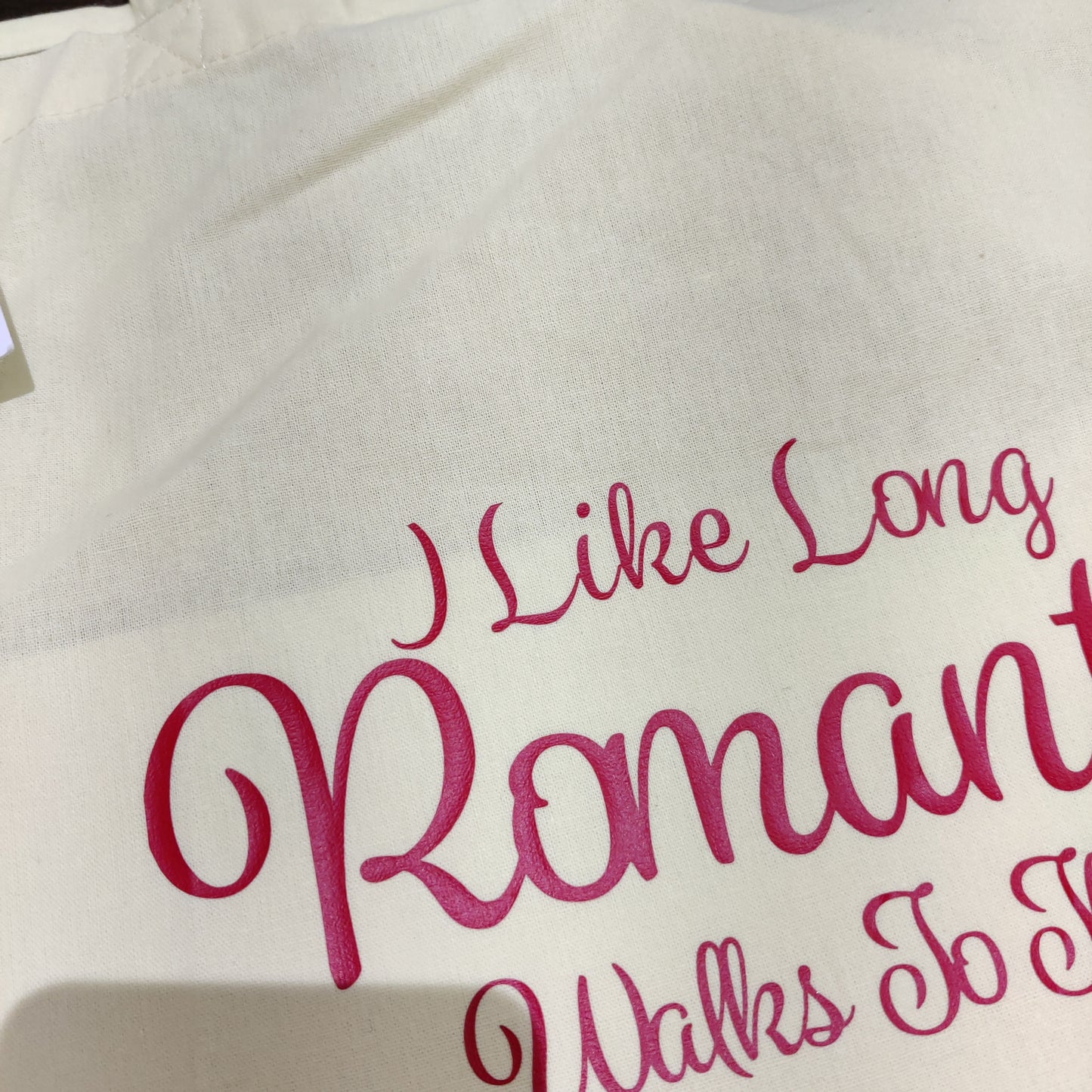 I like Long Romantic walks to the Biscuit Aisle Tote Bag - Fay Dixon Design